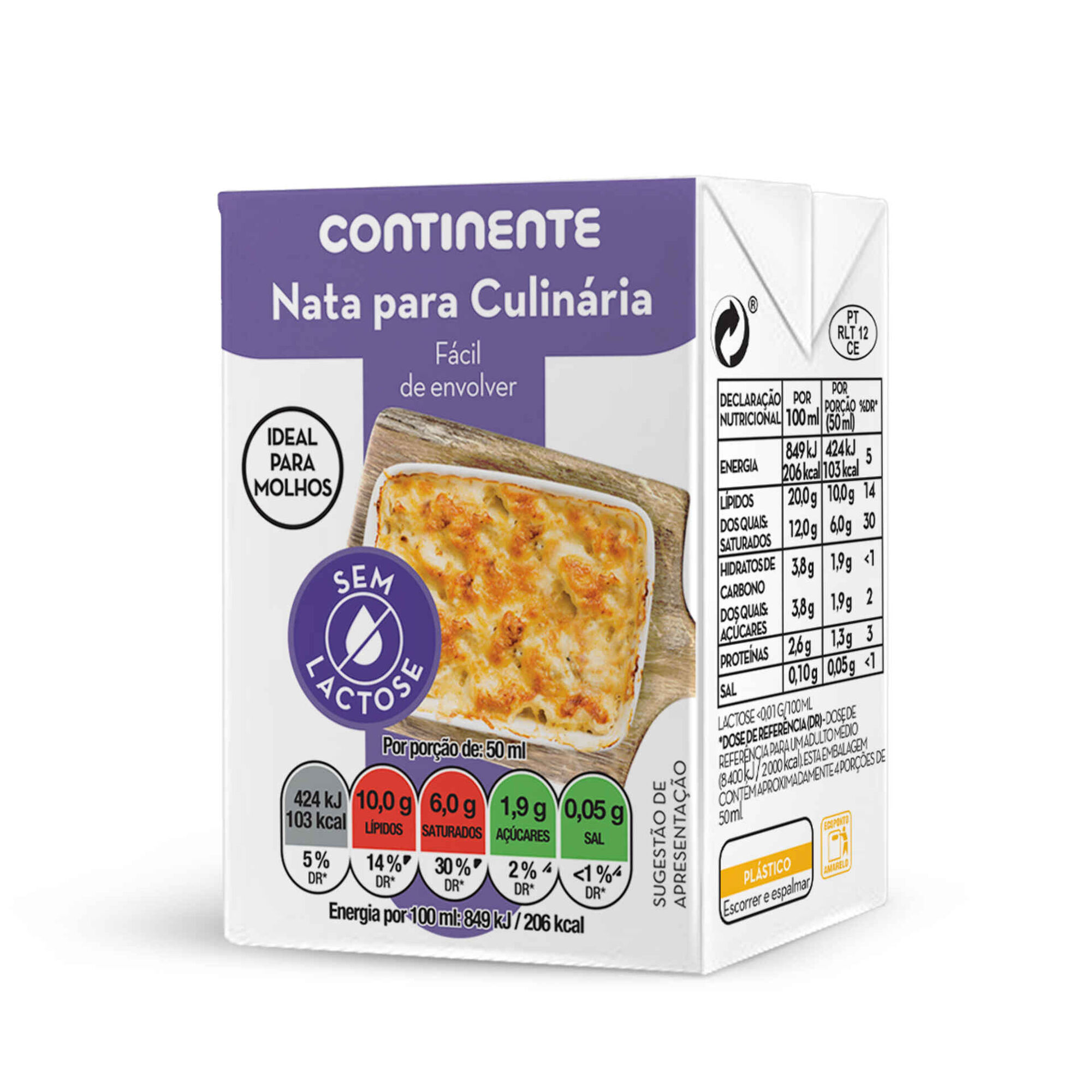 Nata para Culinária sem Lactose Nata para Culinária sem Lactose