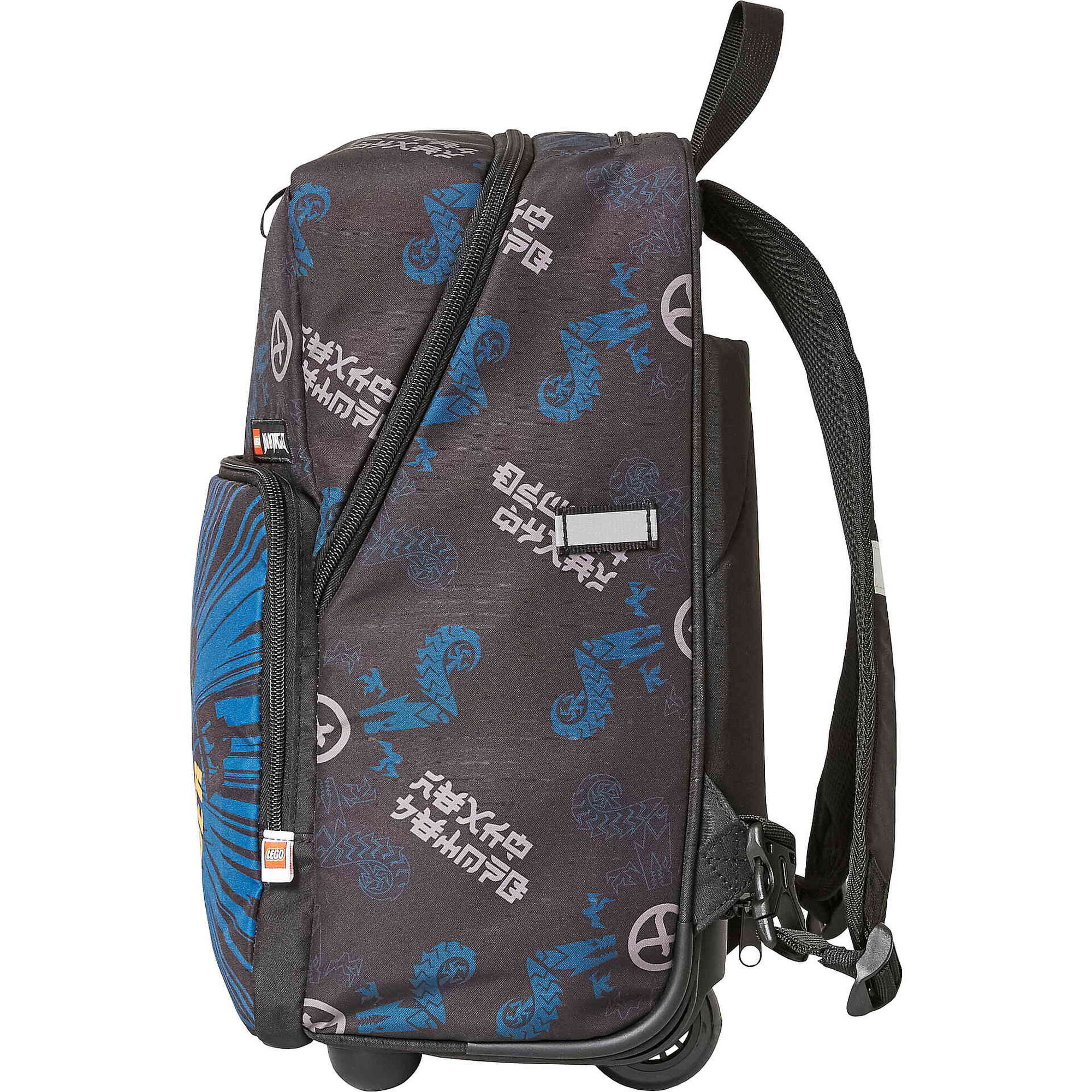 Trolley Preta e Azul Dragon Power Arin