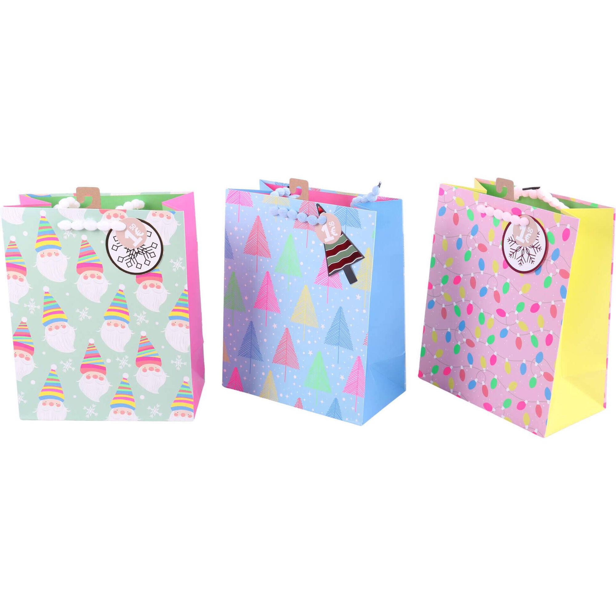 Saco para Presentes Color Christmas M (vários modelos)