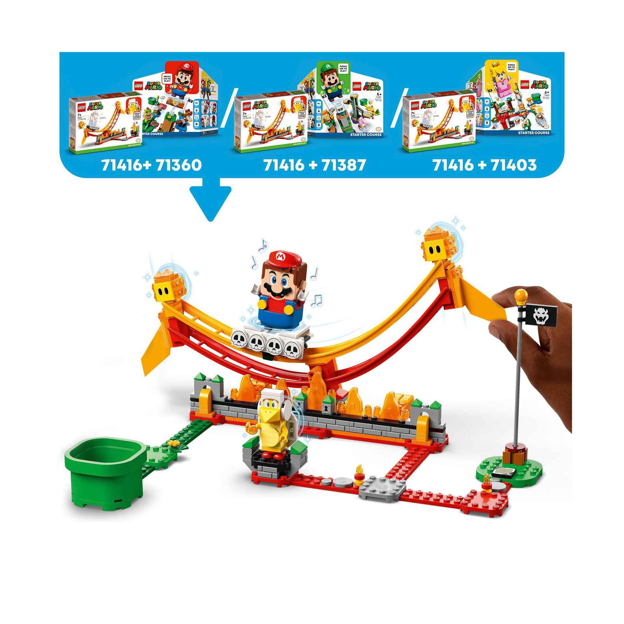 Set de Expansão Passeio na Onda de Lava - 71416