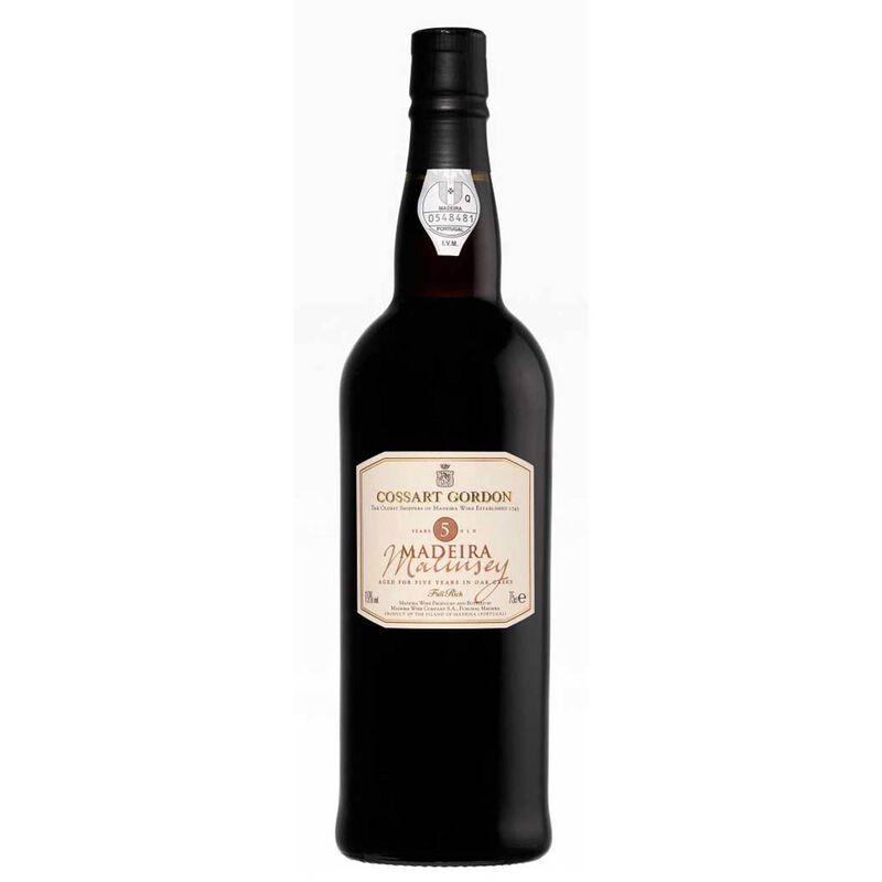 Cossart Gordon 5 Anos Malvasia Vinho da Madeira Doce