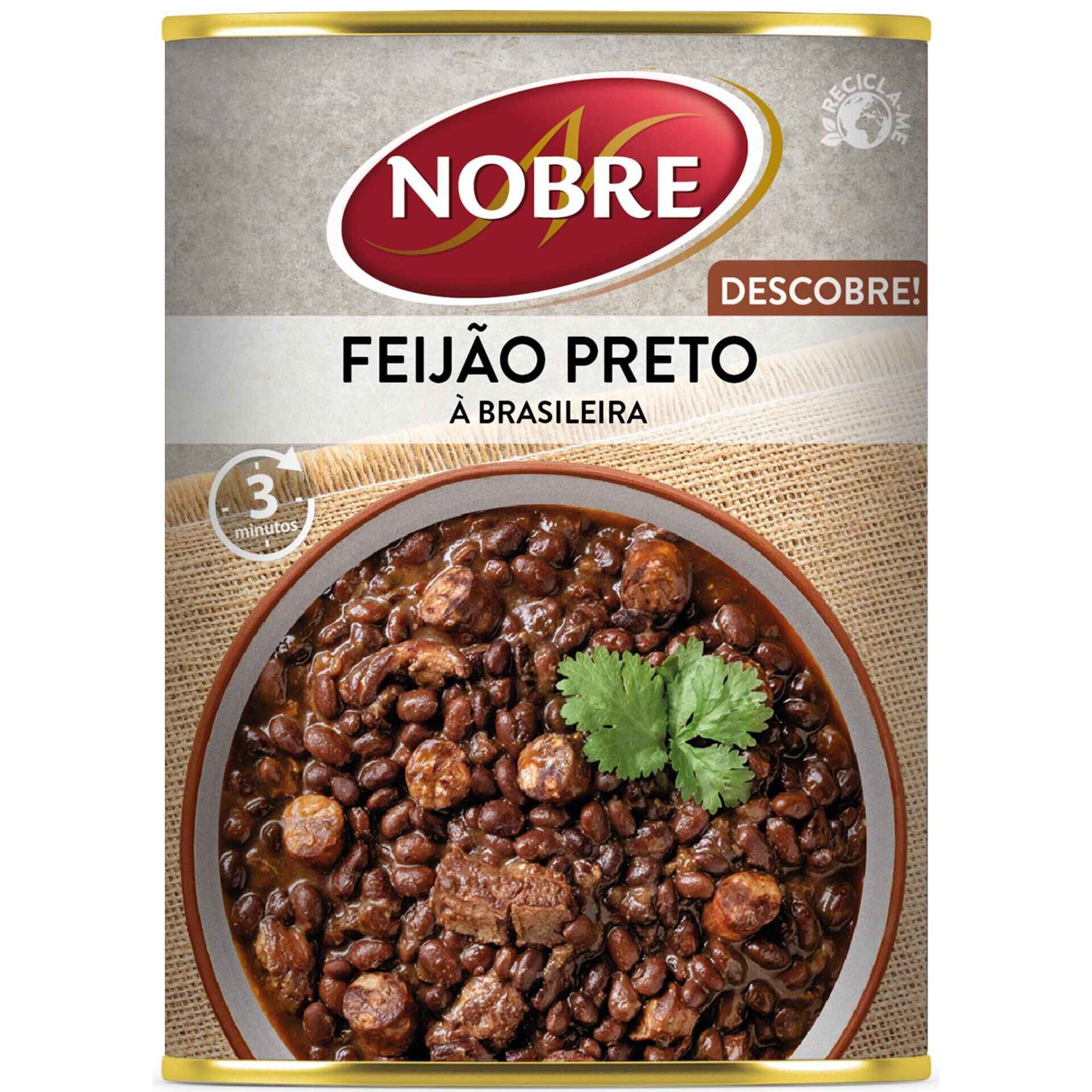 Feij&atilde;o Preto &agrave; Brasileira Nobre