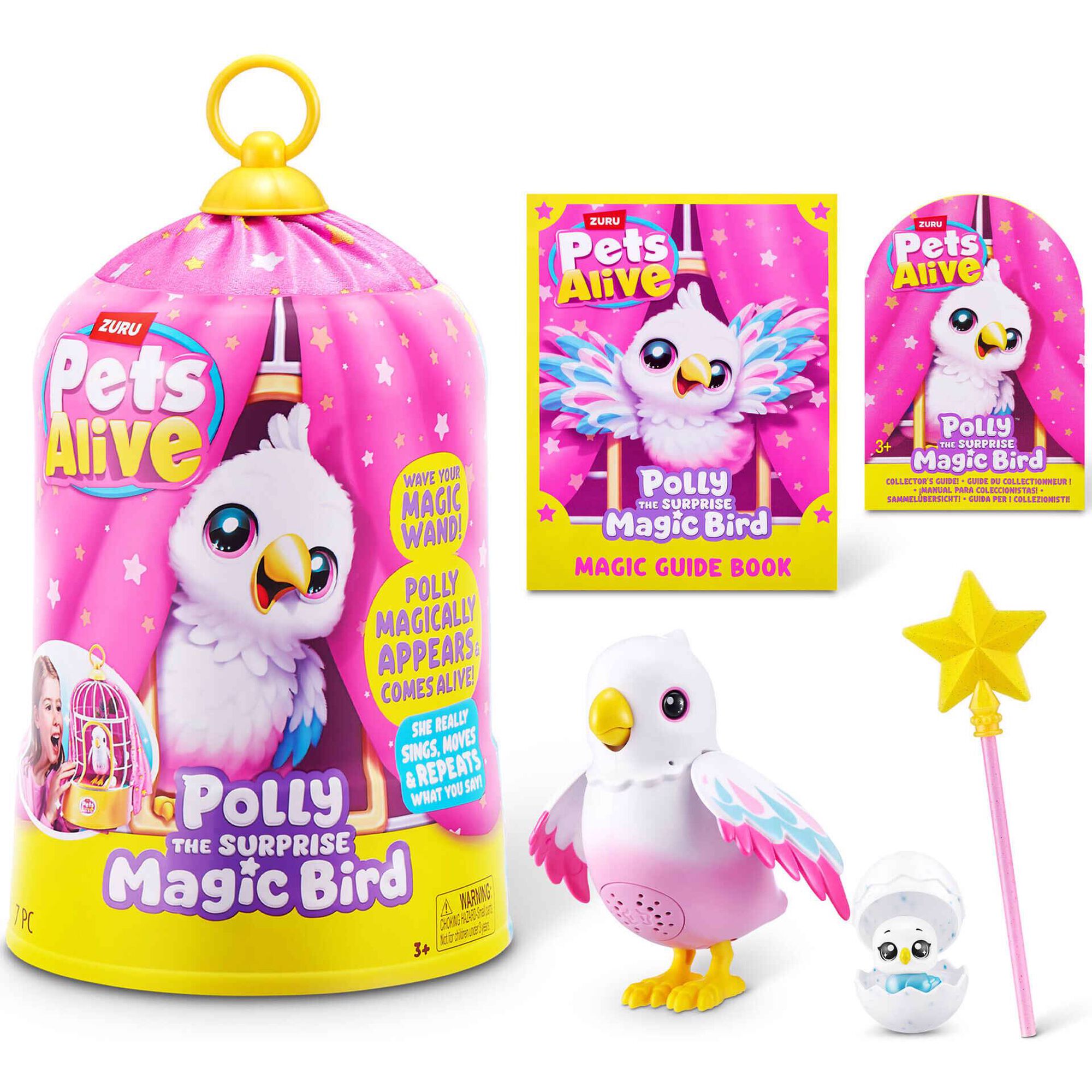 Peluche Ave Mágica Surpresa