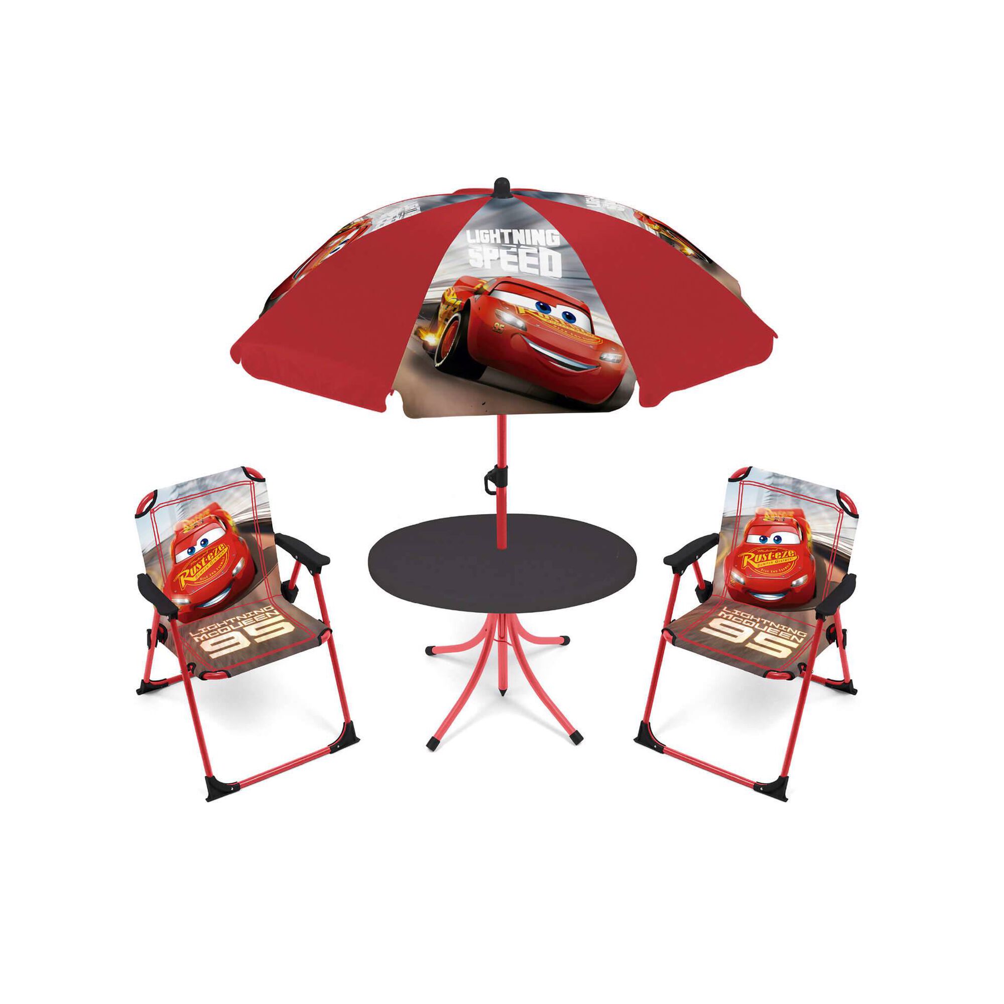 Conjunto Mesa e 2 Cadeiras Cars