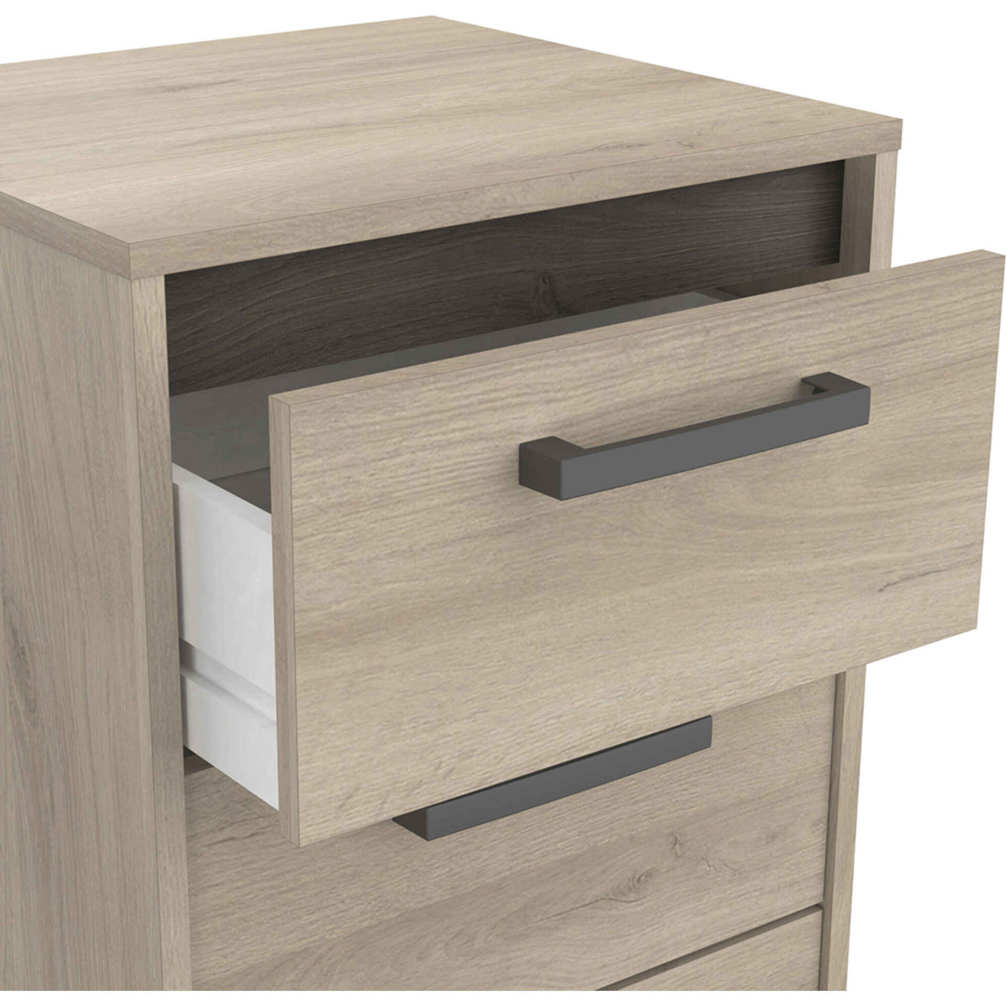 Camiseiro 5 Gavetas 39x42x107cm Carvalho Watson