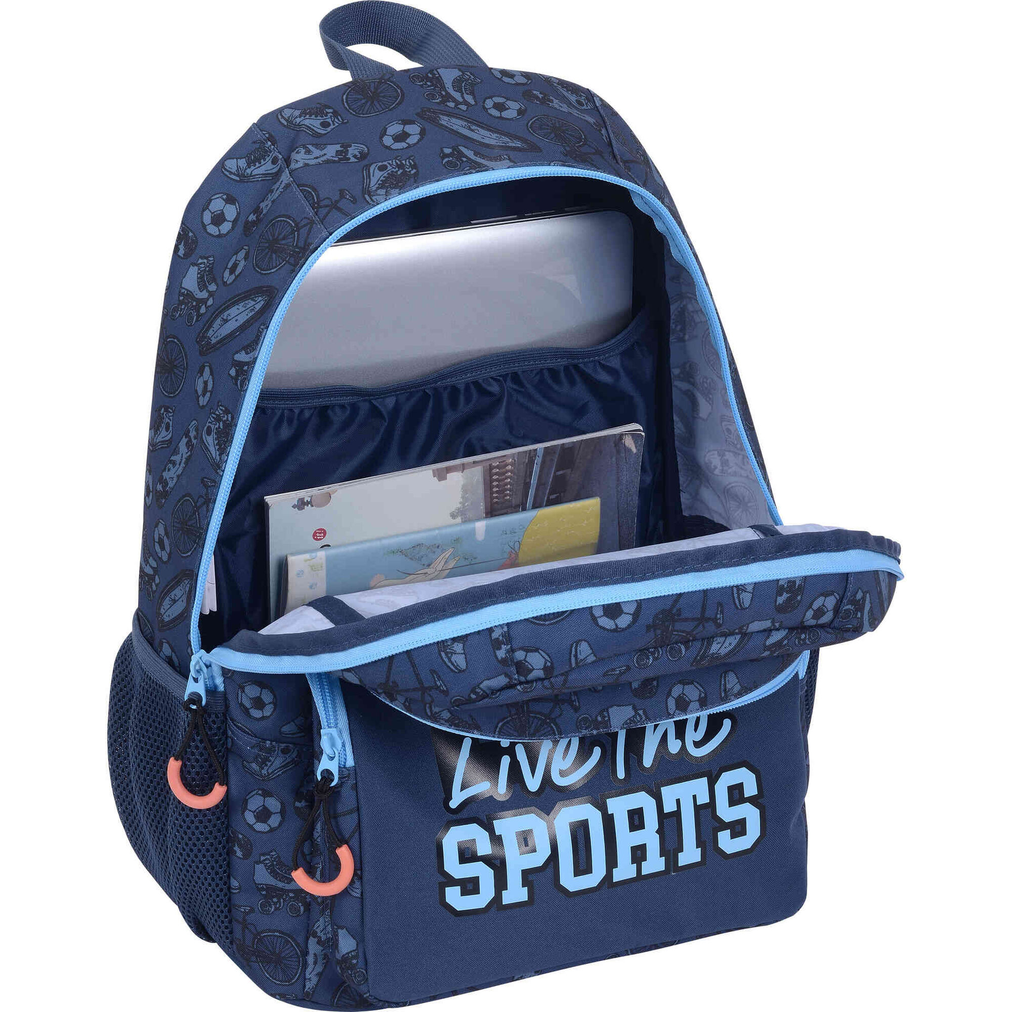 Mochila Azul Sports Note!