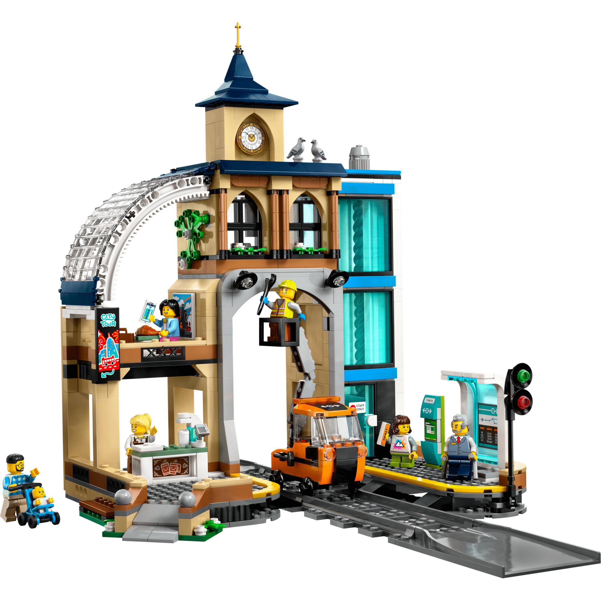 LEGO City - Esta&ccedil;&atilde;o de Comboios Central - 60469