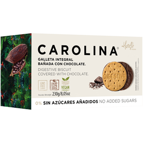 Bolachas Integrais com Cobertura Chocolate