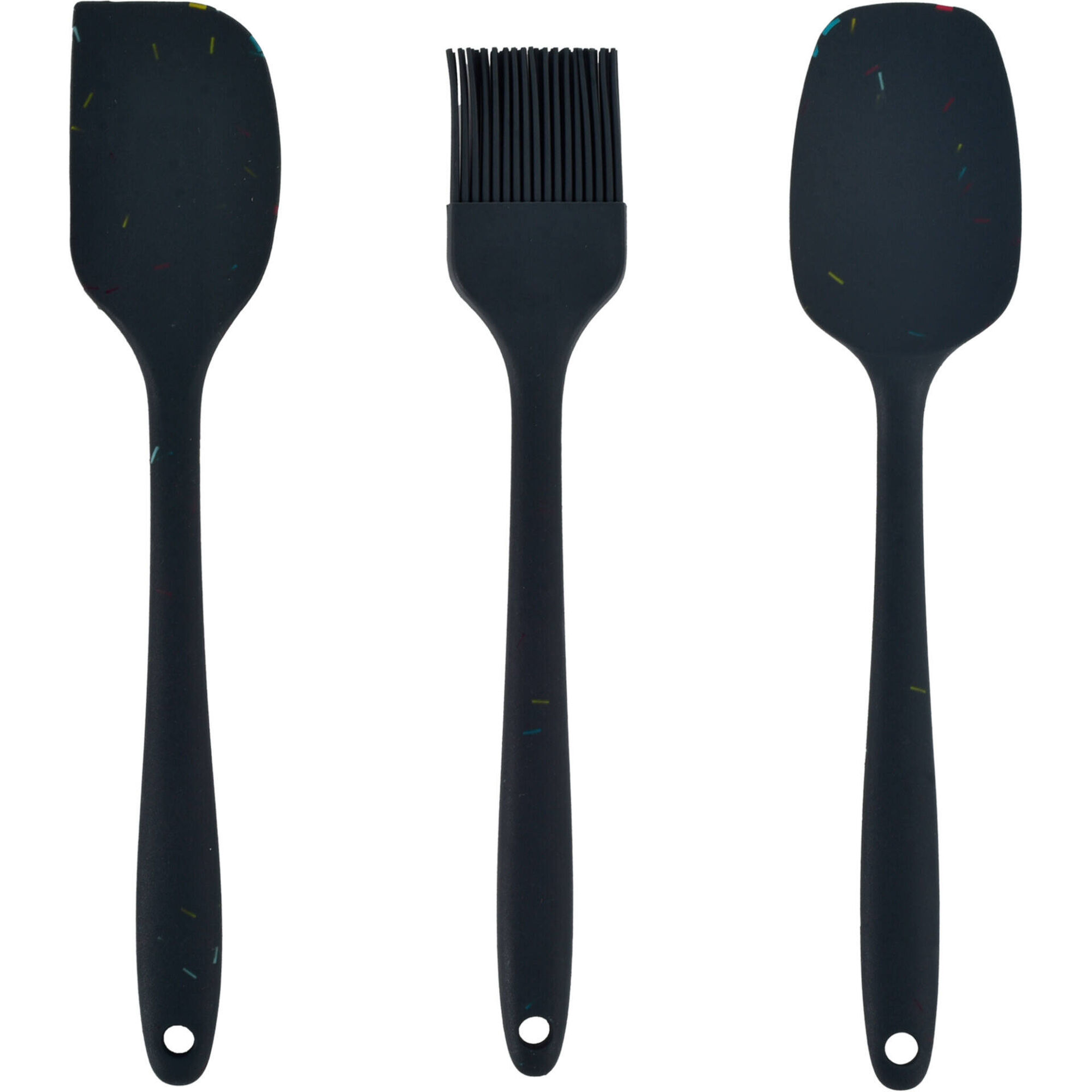 Conjunto 3 Utens&iacute;lios Pastelaria Confetti Kasa (v&aacute;rios modelos)