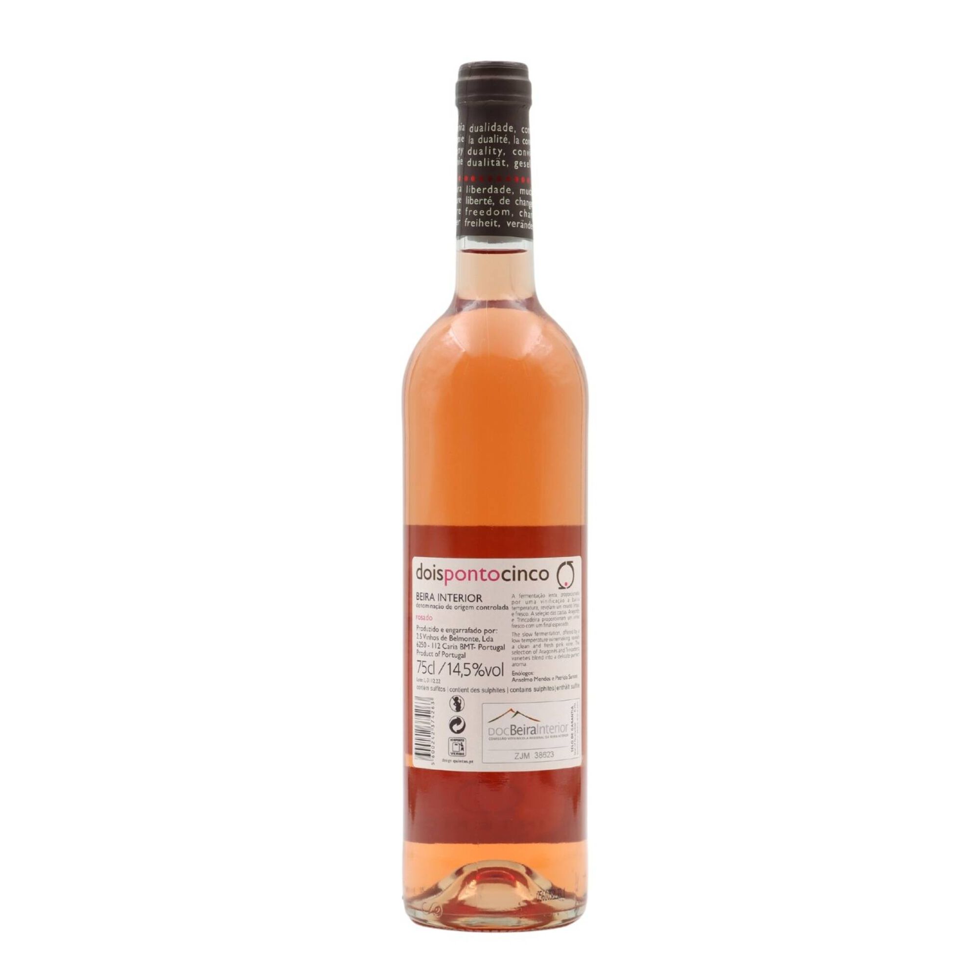 DoisPontocinco Beiras Vinho Ros&eacute;