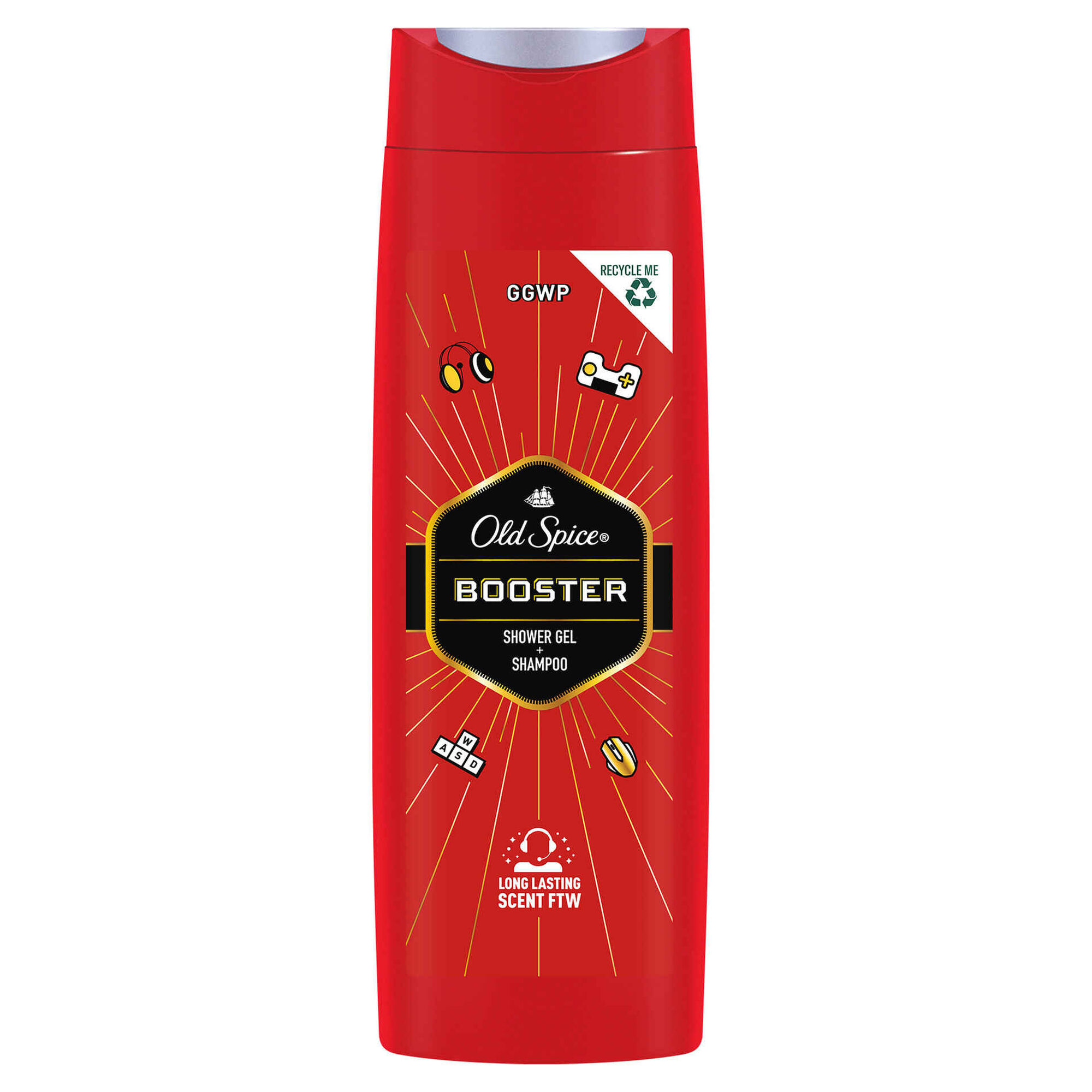 Gel de Banho Booster 2 em 1 Gel de Banho Booster 2 em 1