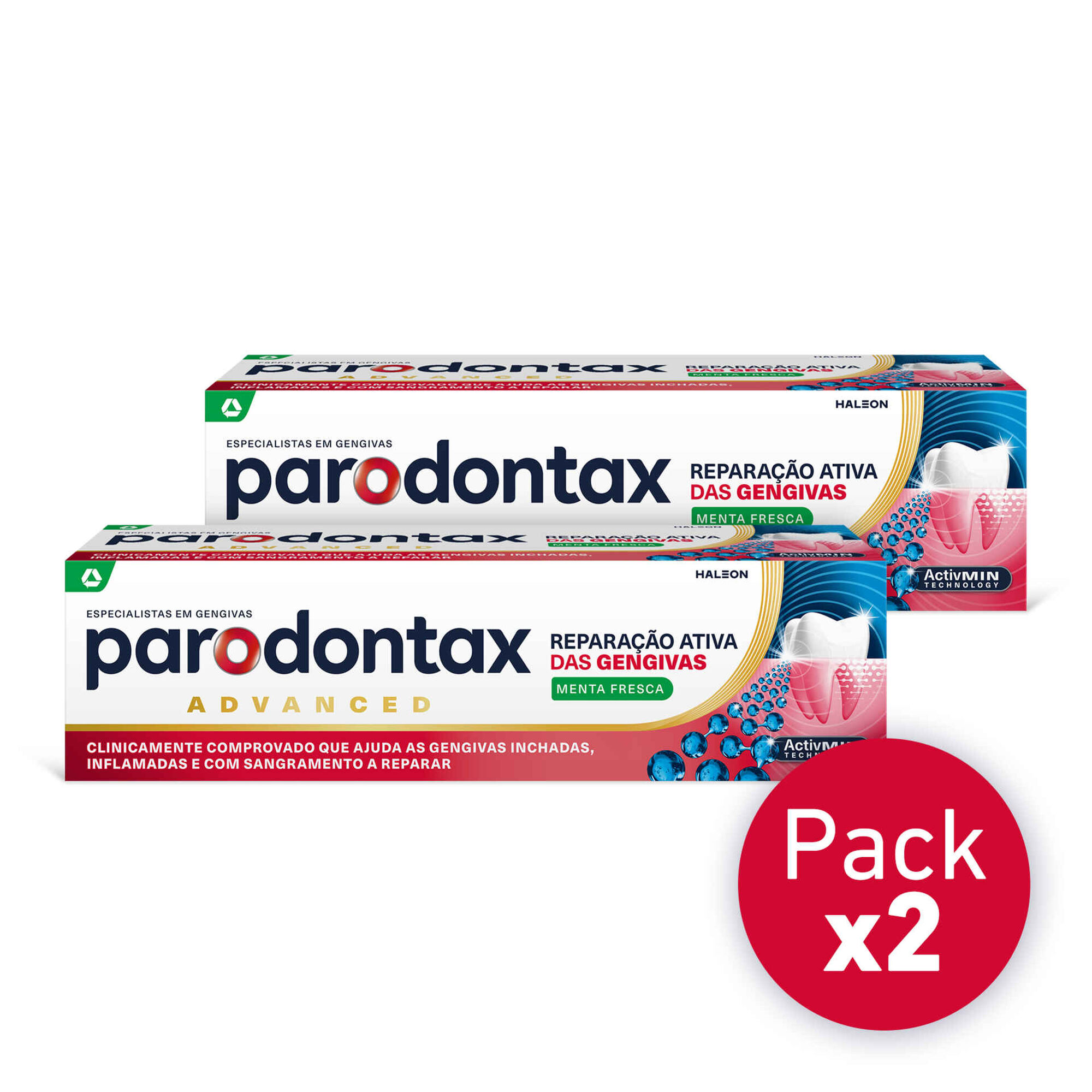 Pasta de Dentes Repara&ccedil;&atilde;o Ativa Parodontax