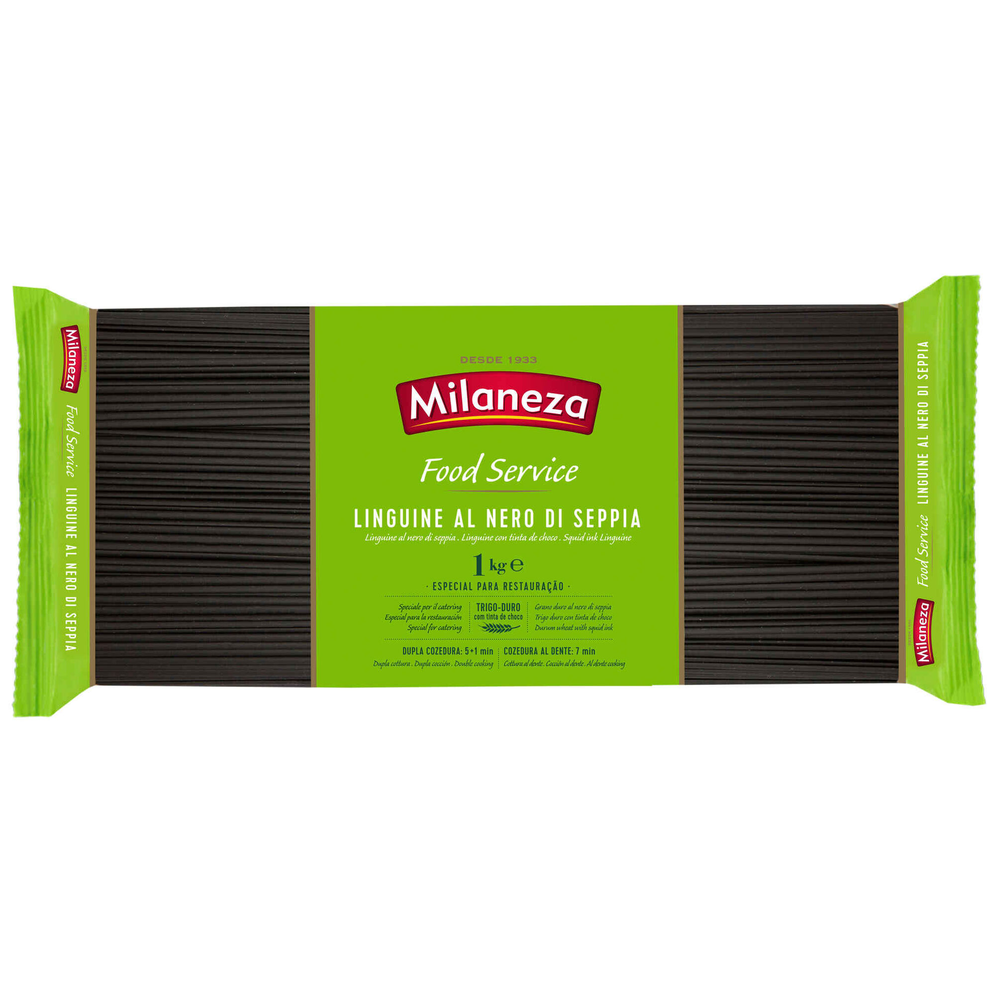 Massa Linguine com Tinta de Choco Al Nero di Seppia Massa Linguine com Tinta de Choco Al Nero di Seppia
