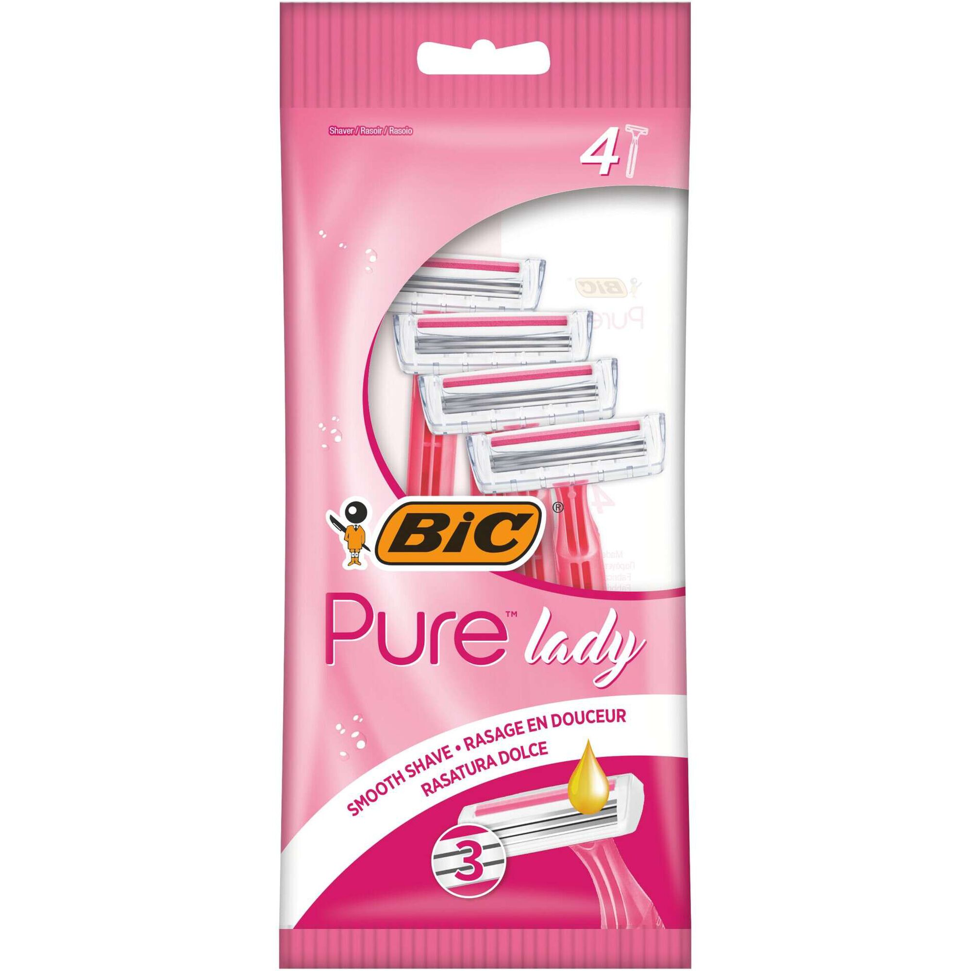 Lâminas Descartáveis Pure Lady