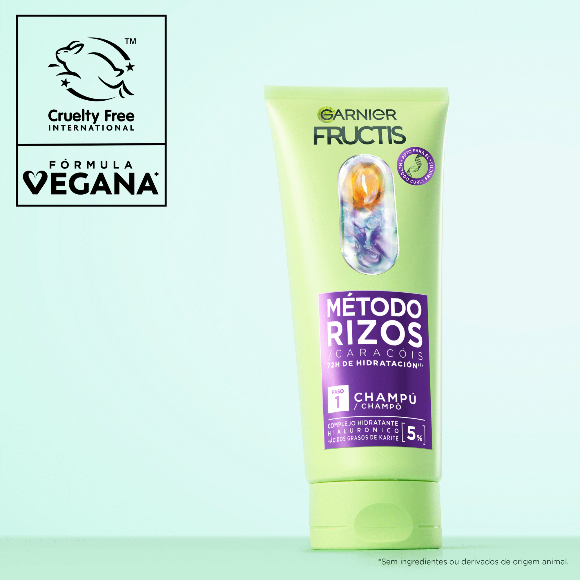 Champ&ocirc; M&eacute;todo Carac&oacute;is Garnier Fructis