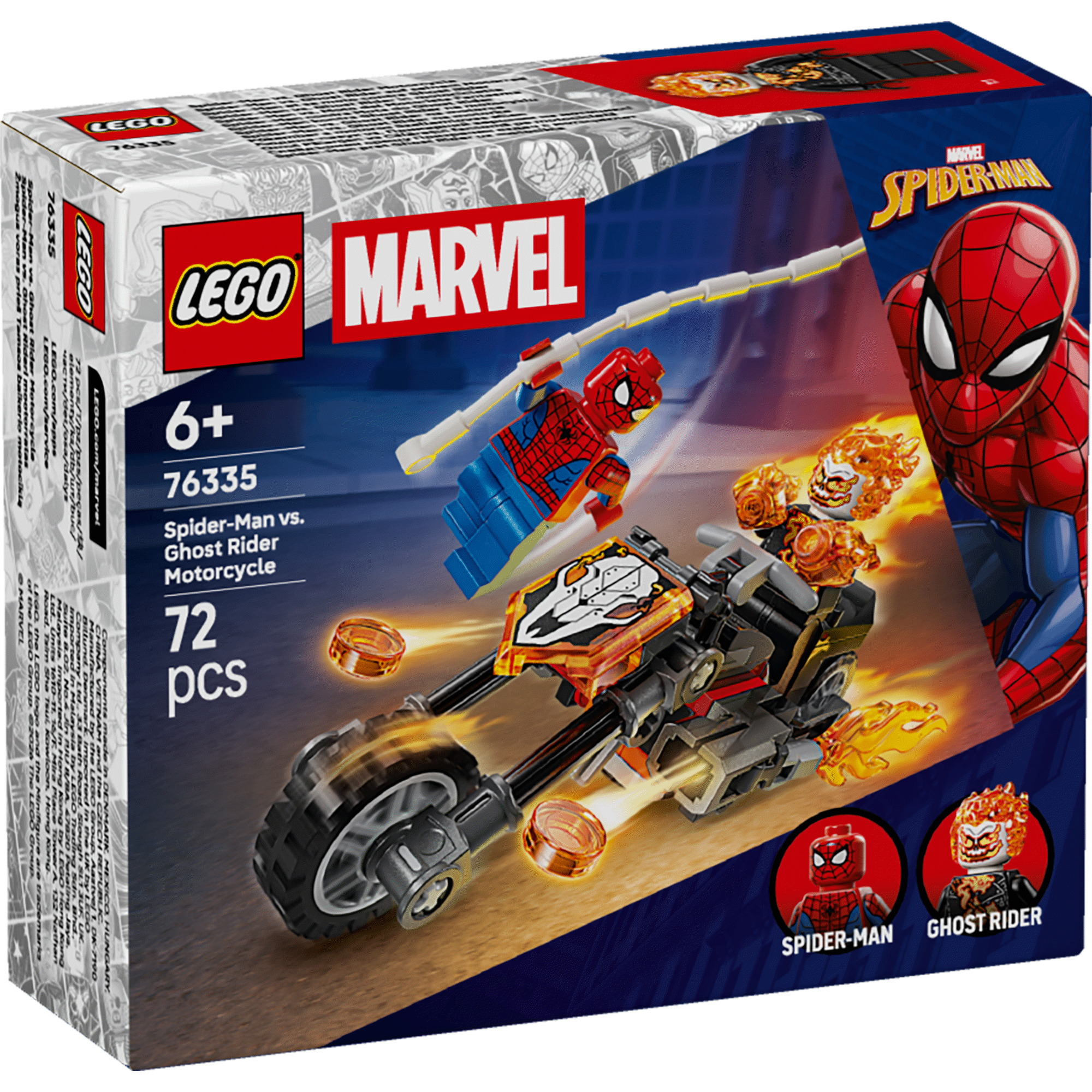 LEGO Marvel - Spider-Man contra Mota do Ghost Rider - 76335