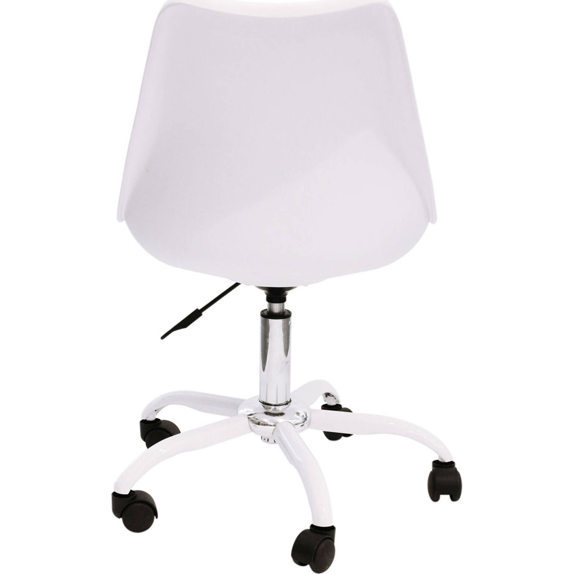 Cadeira de Escrit&oacute;rio Acolchoada Branca Echair Kasa