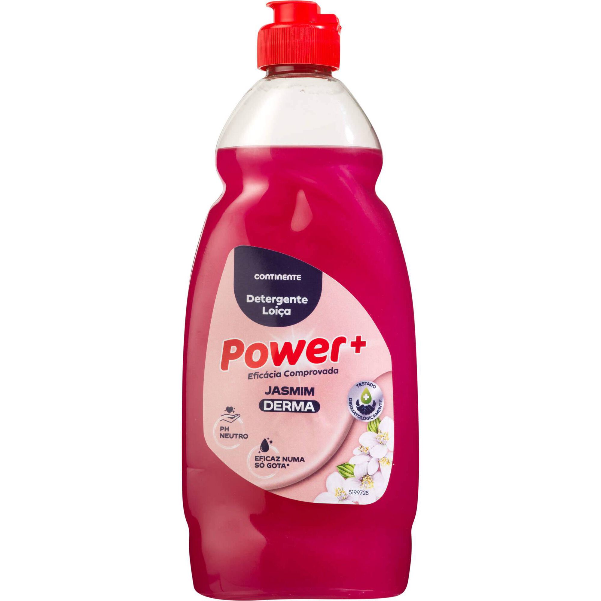 Detergente Manual Loi&ccedil;a Power+ Derma Jasmim Continente