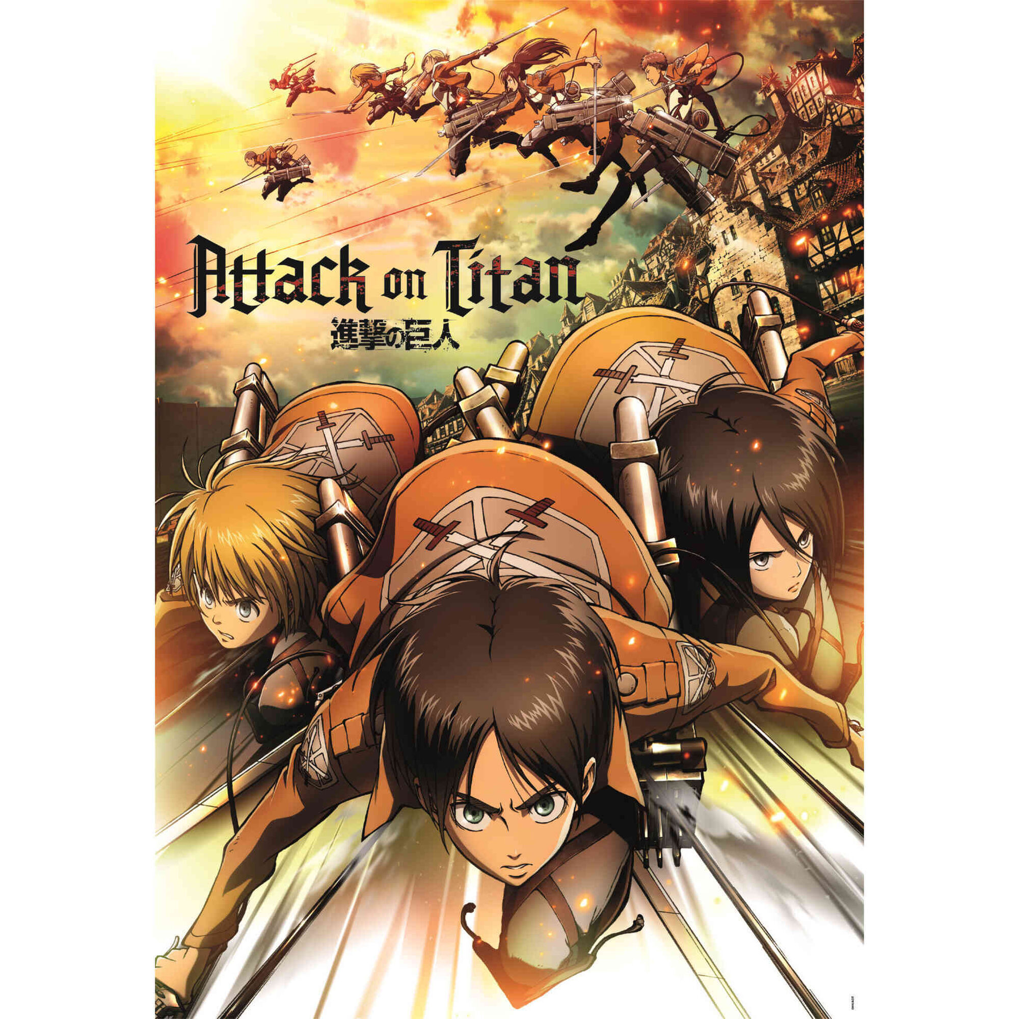 Puzzle Attack On Titan 1000 Peças