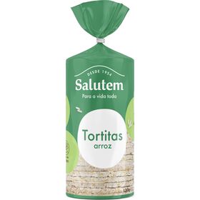 Tortitas de Arroz sem Gl&uacute;ten Salutem