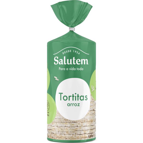Tortitas de Arroz sem Glúten Salutem