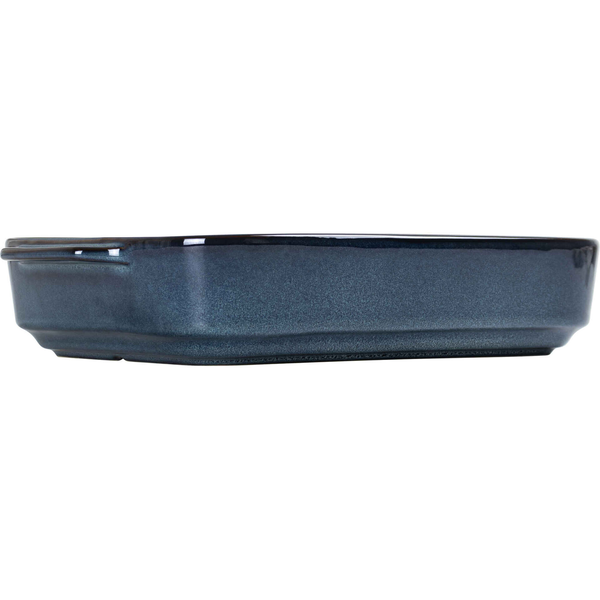 Assadeira Retangular Reativo 38x24cm Azul Kasa