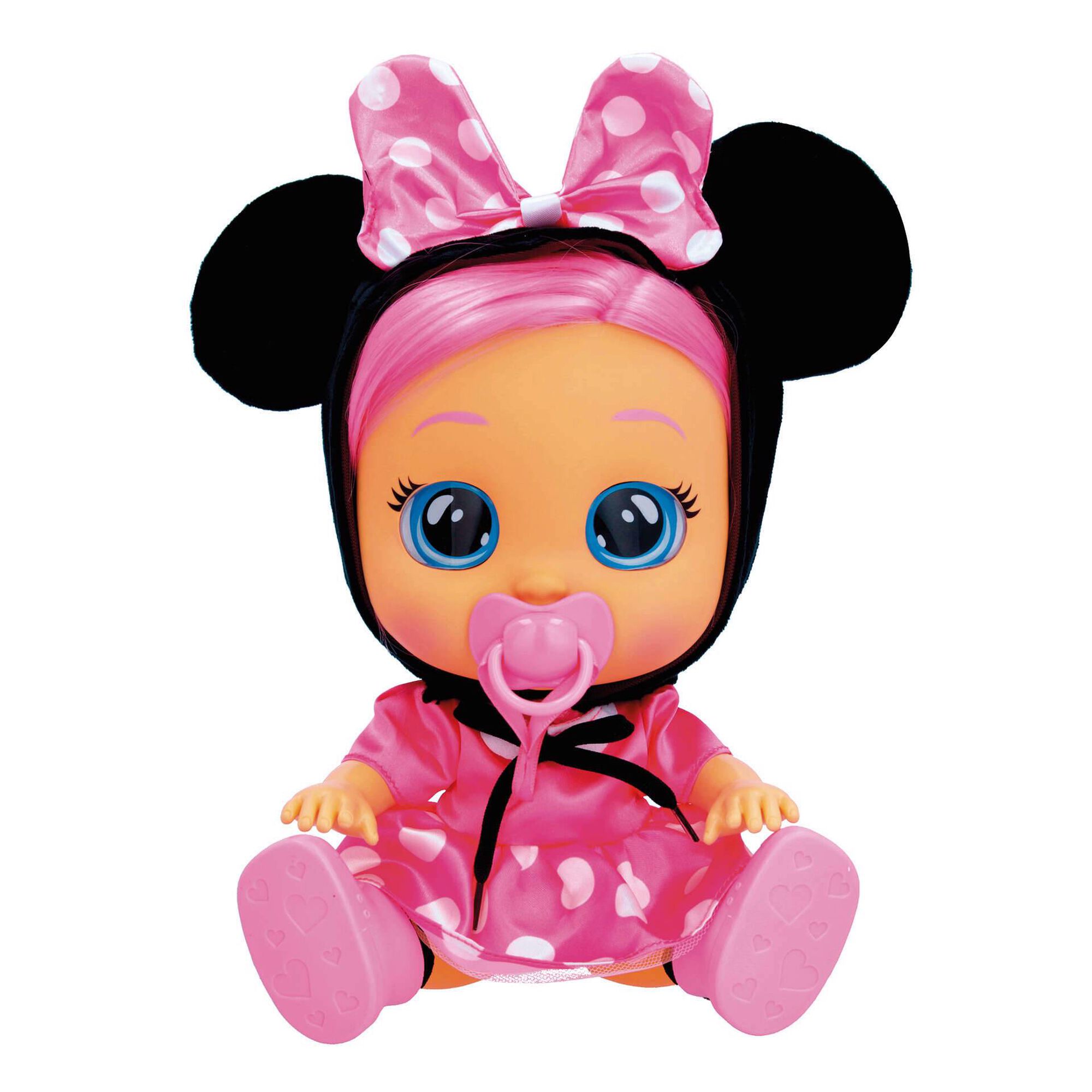 Boneca Cry Babies Dressy - Minnie