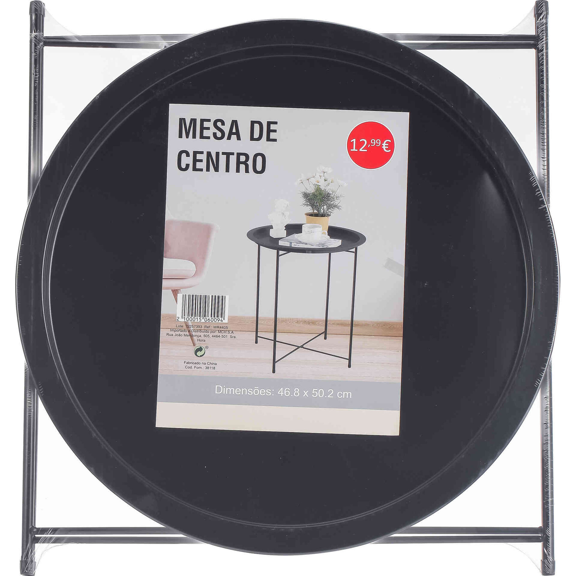 Mesa de Apoio Preta Bazar&atilde;o