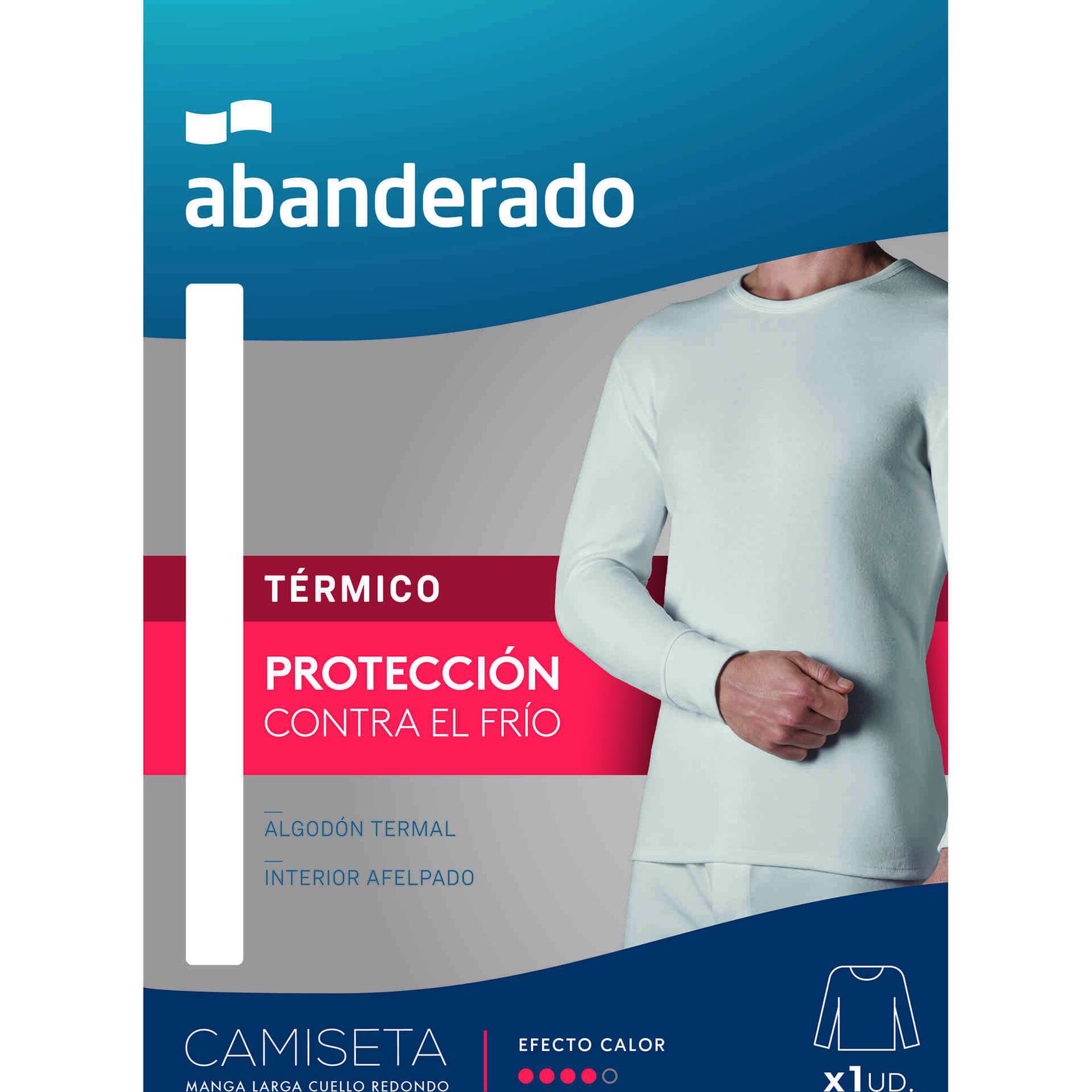 Camisola Interior Térmica Homem Branco 48