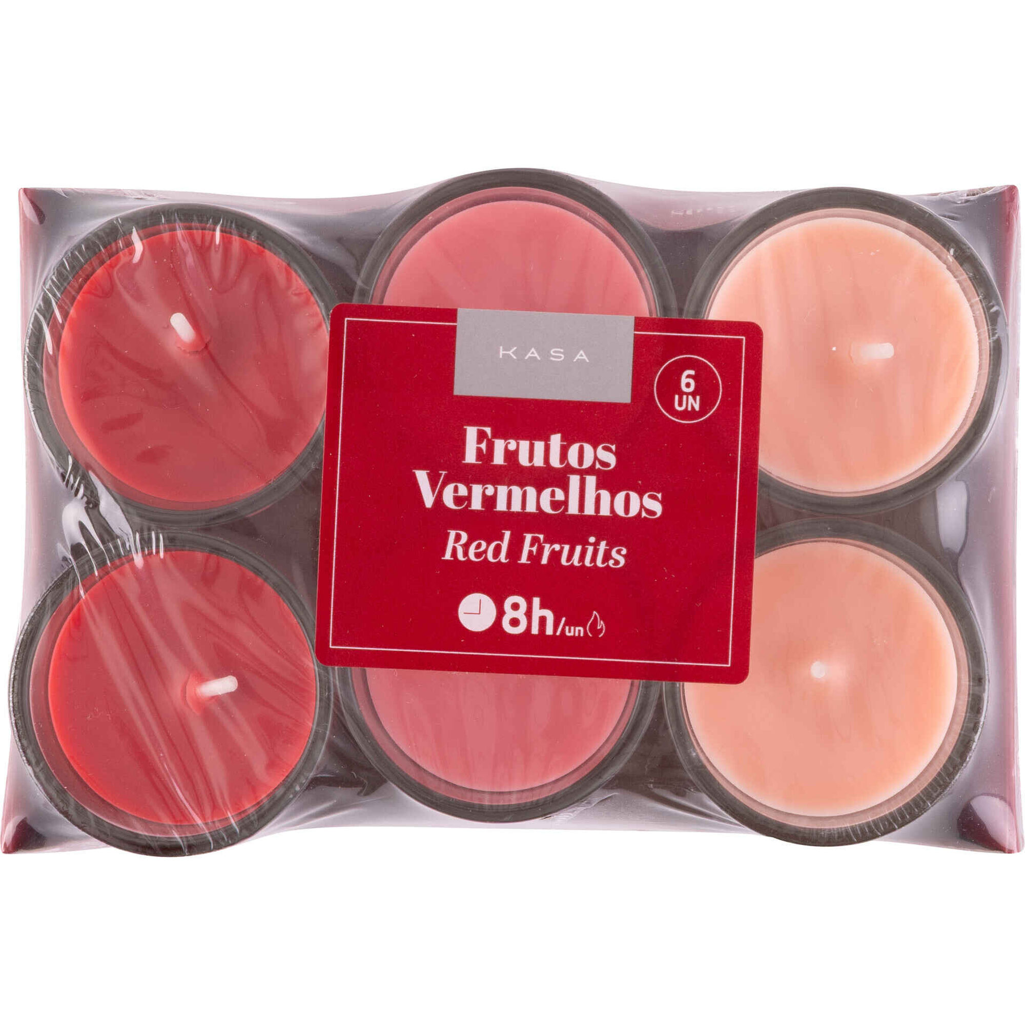 Conjunto 6 Velas em Copo Kasa