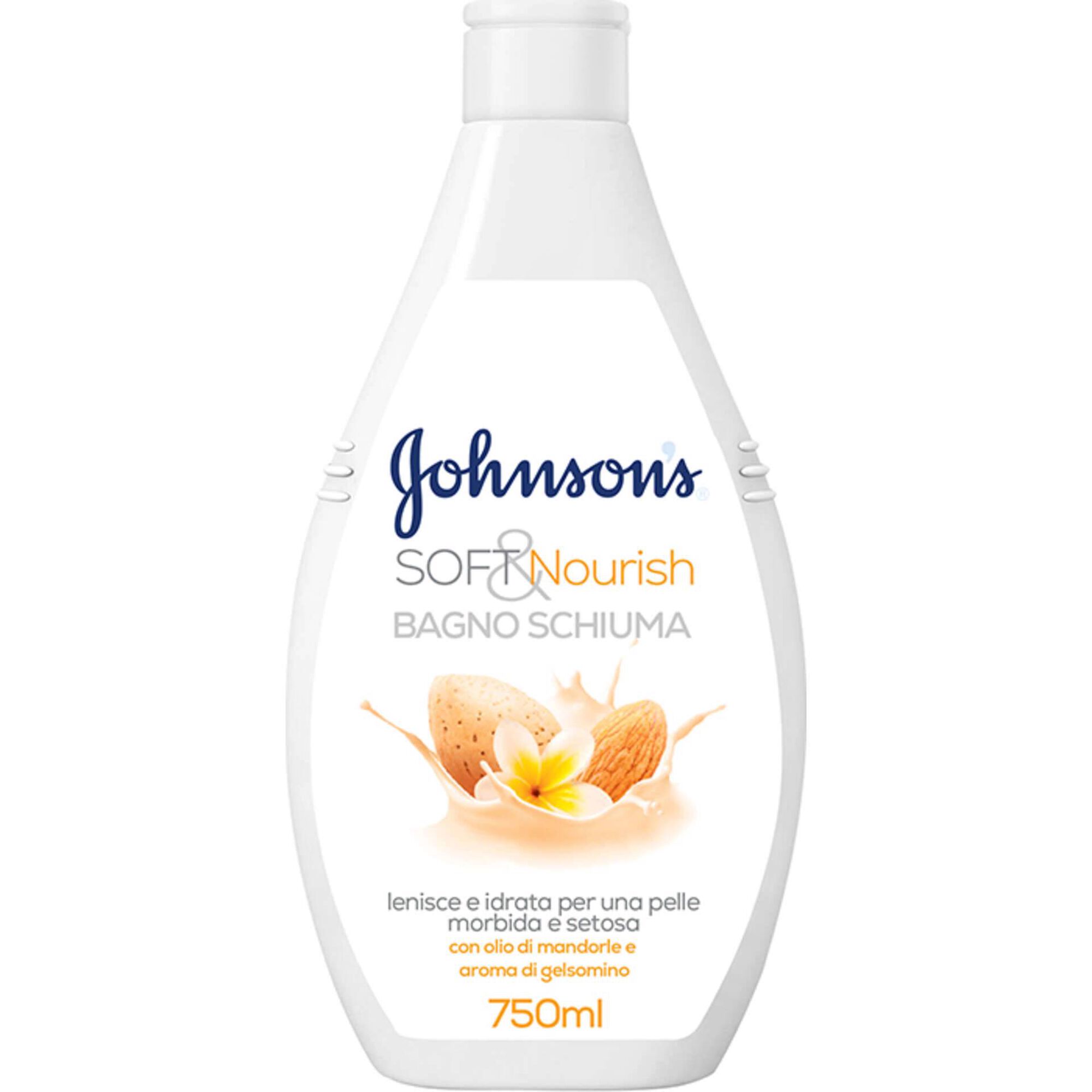 Gel de Banho Soft&Nourish Am&ecirc;ndoa e Jasmim Johnson's
