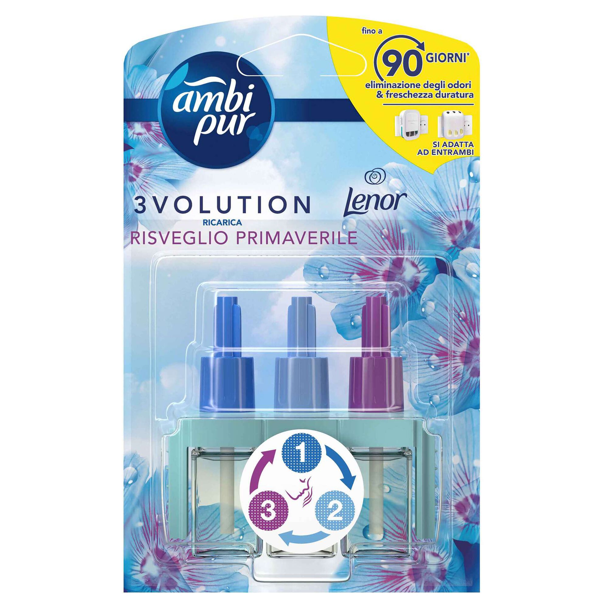 Ambientador Recarga Elétrico 3volution Lenor Frescura de Primavera Ambientador Recarga Elétrico 3volution Lenor Frescura de Primavera