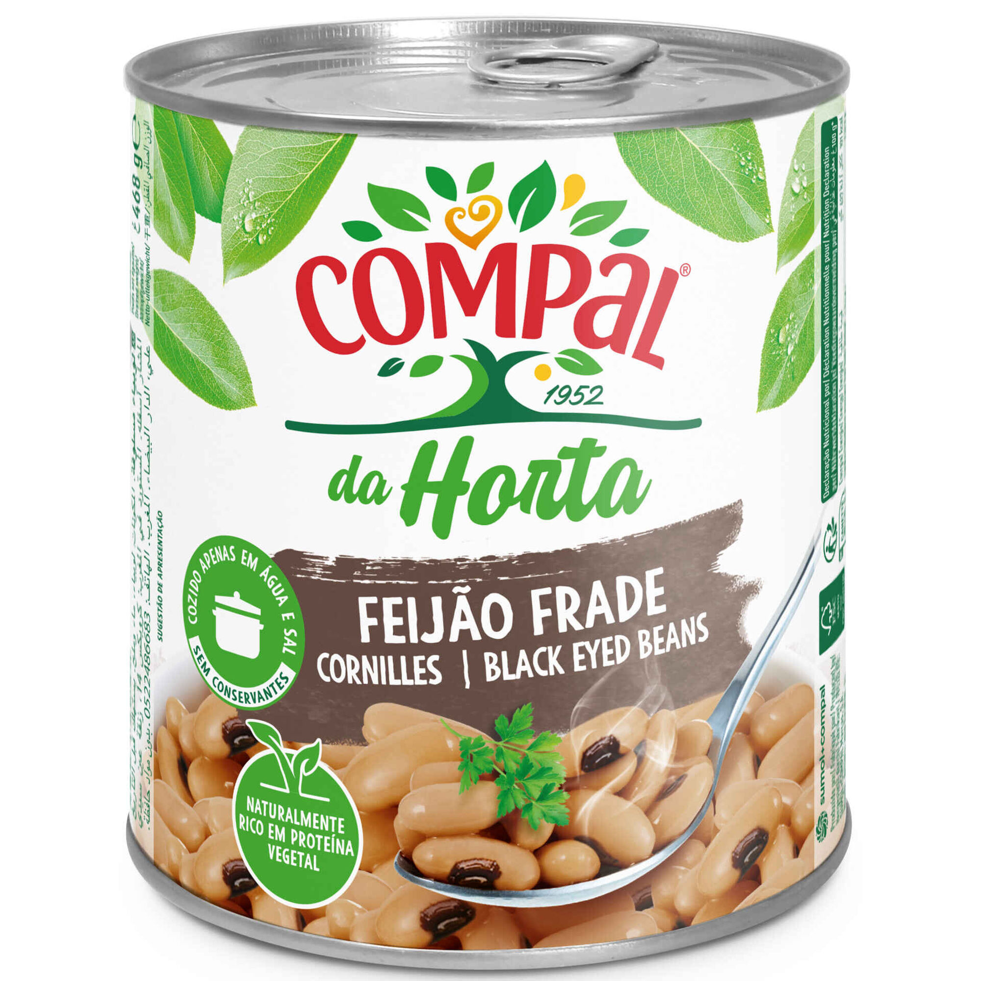 Feij&atilde;o Frade Cozido Compal da Horta
