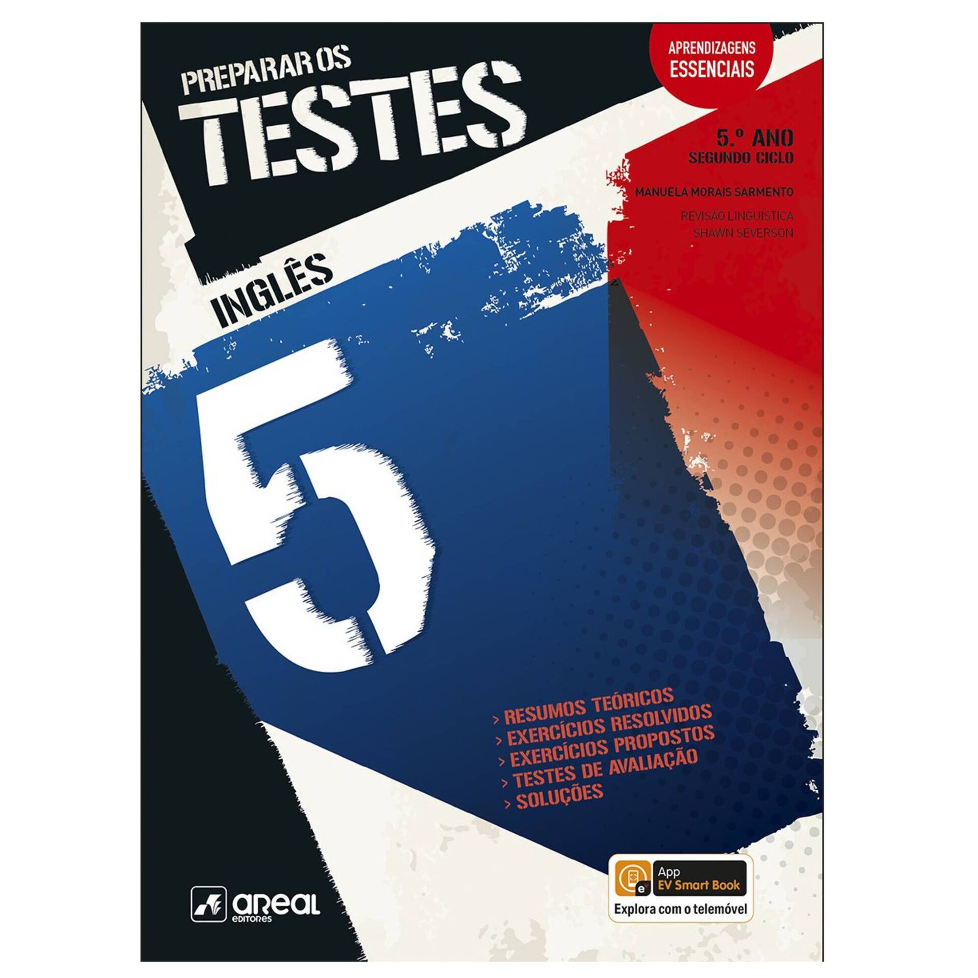 Preparar os Testes Ingl&ecirc;s 5&ordm; Ano de Manuela Morais Sarmento