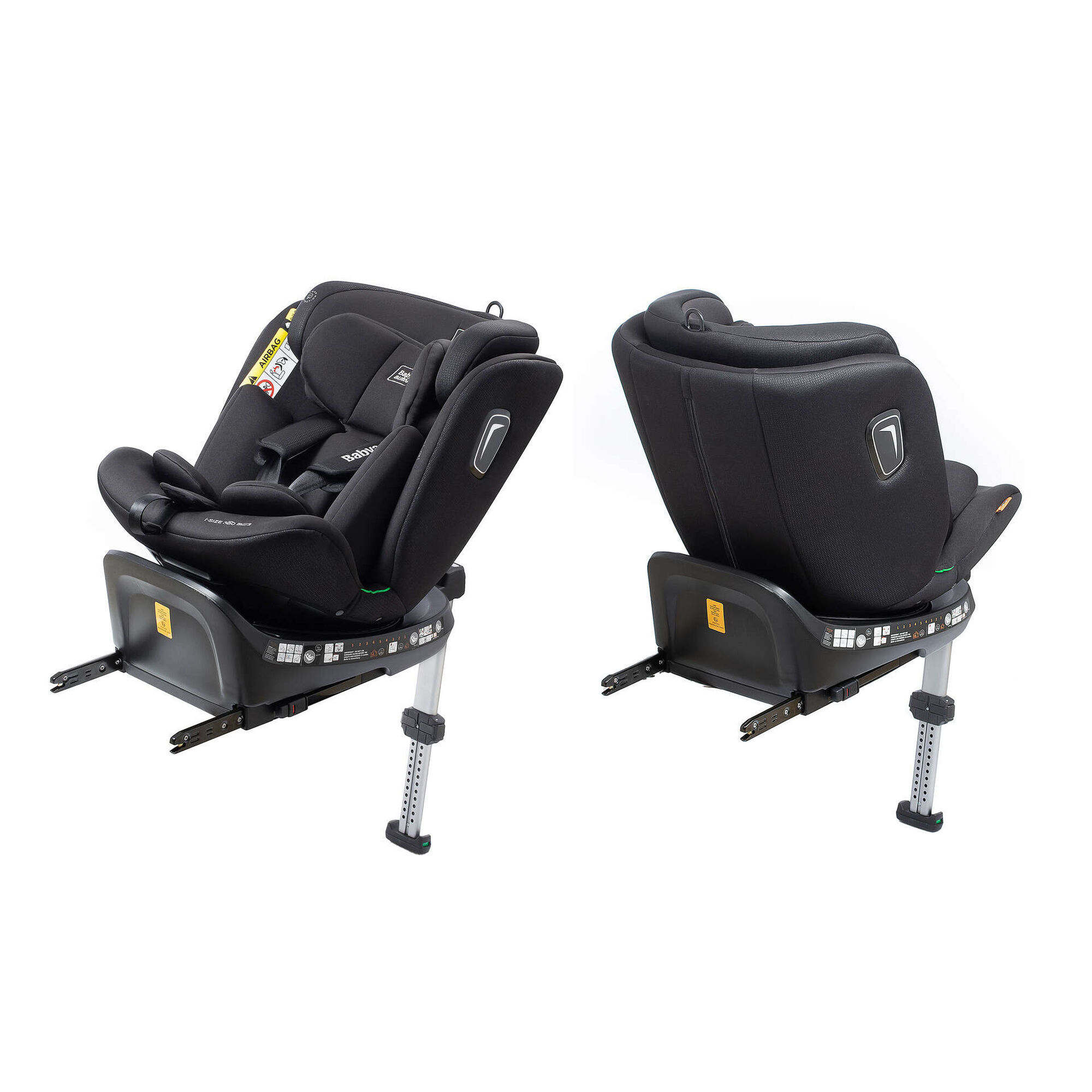 Cadeira Auto I-Size 40-150cm Isofix Preto Aitana Babyauto