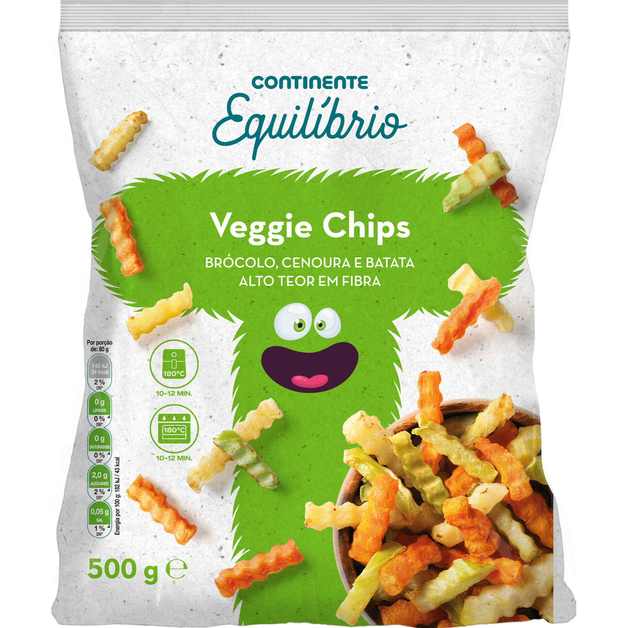 Veggie Chips Continente Equil&iacute;brio