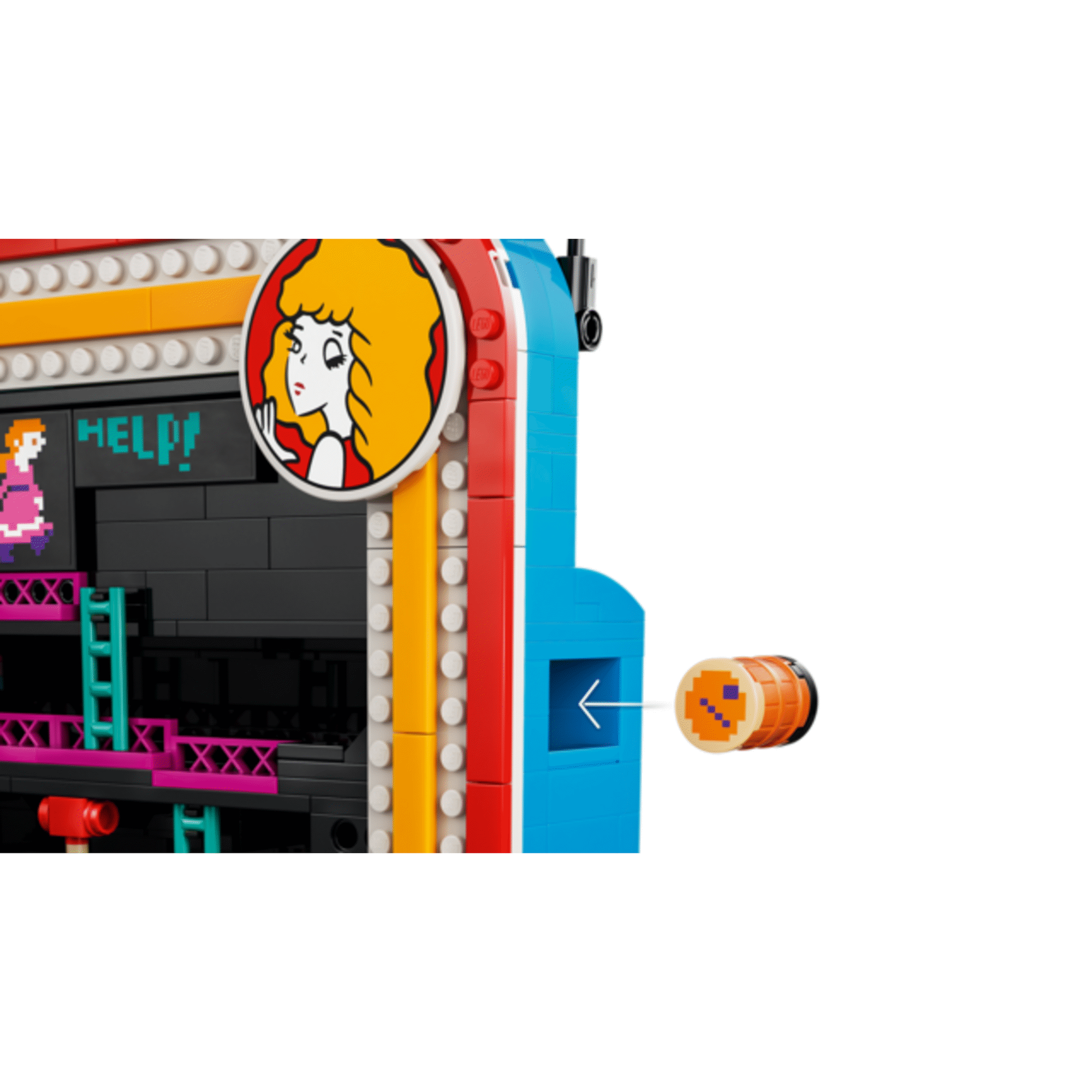 LEGO Super Mario - M&aacute;quina de arcada do Donkey Kong - 72051