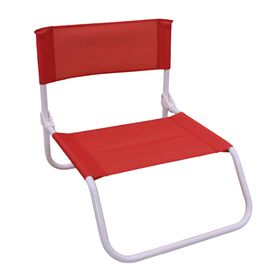 Cadeira de Praia Lona Vermelha