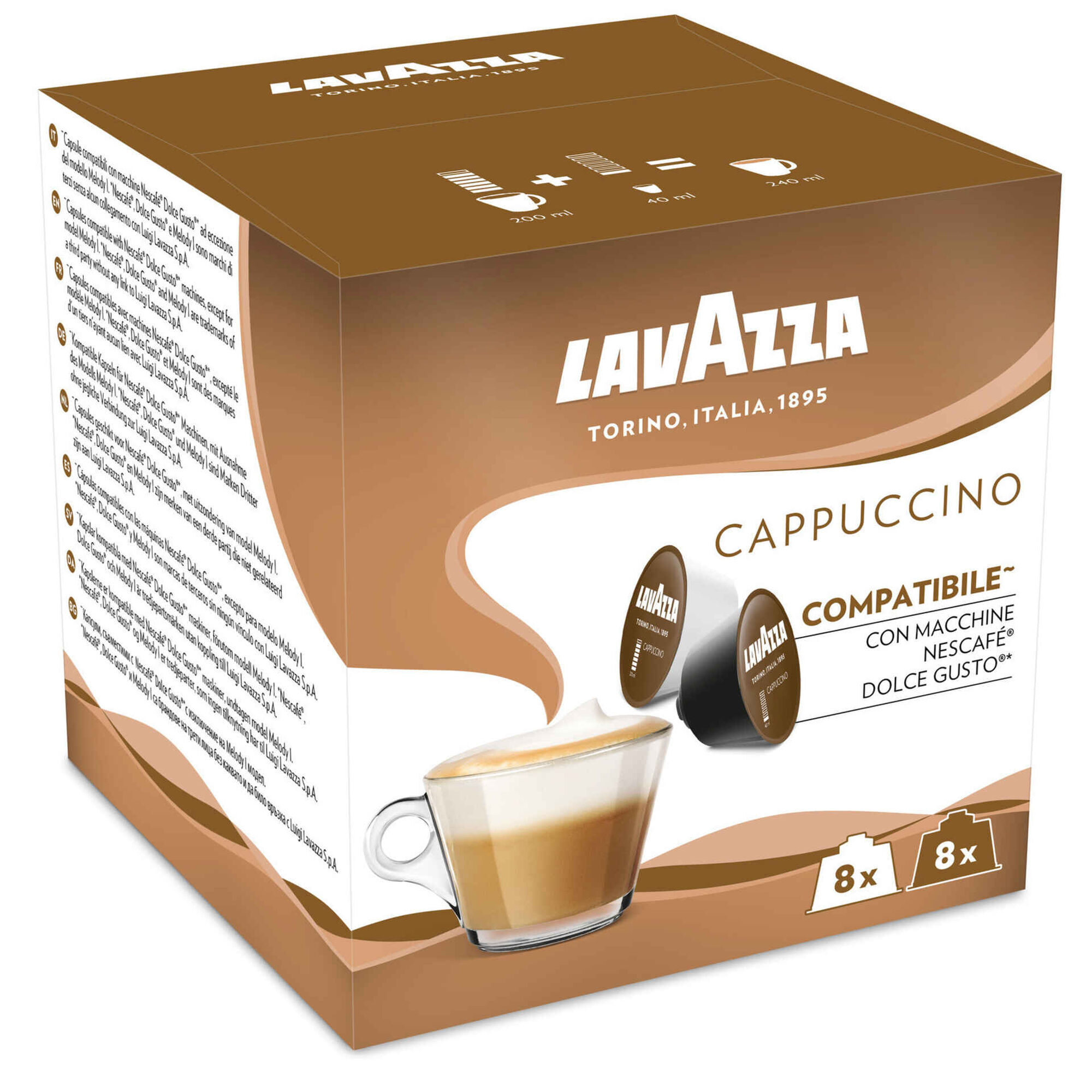 Cápsulas de Café Cappuccino Compatível com Dolce Gusto Cápsulas de Café Cappuccino Compatível com Dolce Gusto