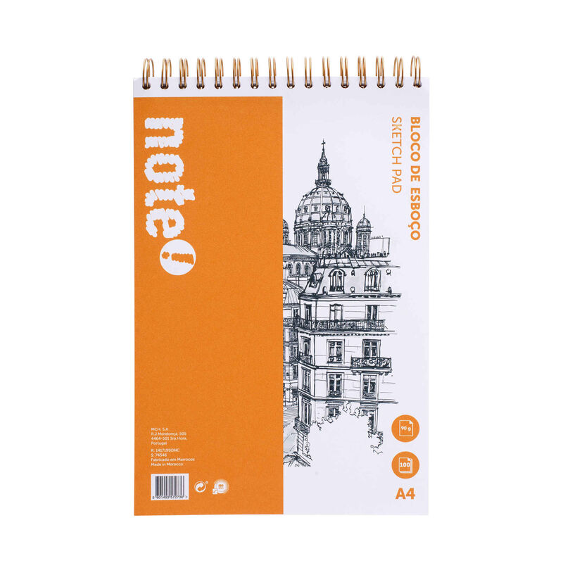 Bloco de Esboço A4 Note!