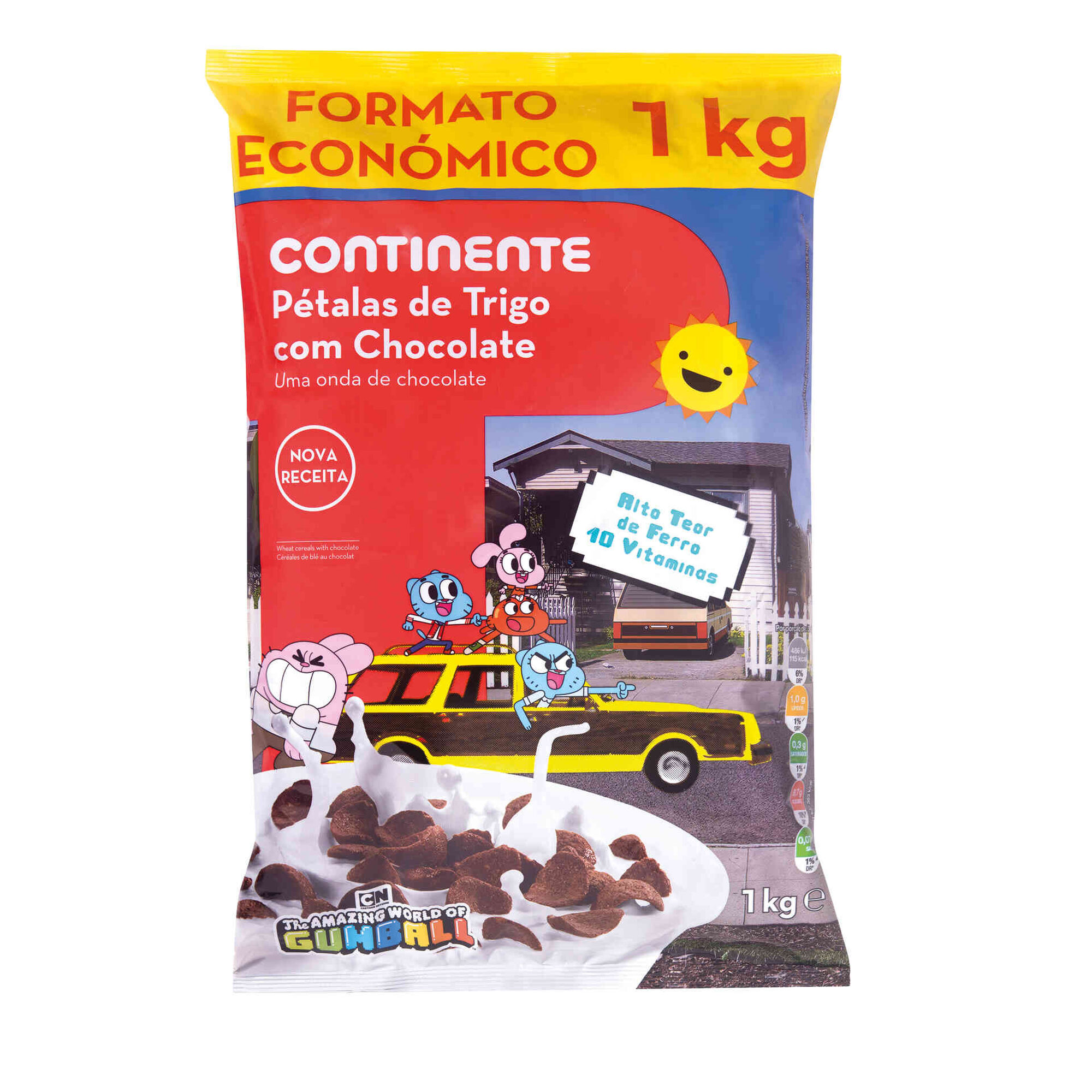 Cereais Pétalas de Chocolate Pack Poupança Cereais Pétalas de Chocolate Pack Poupança