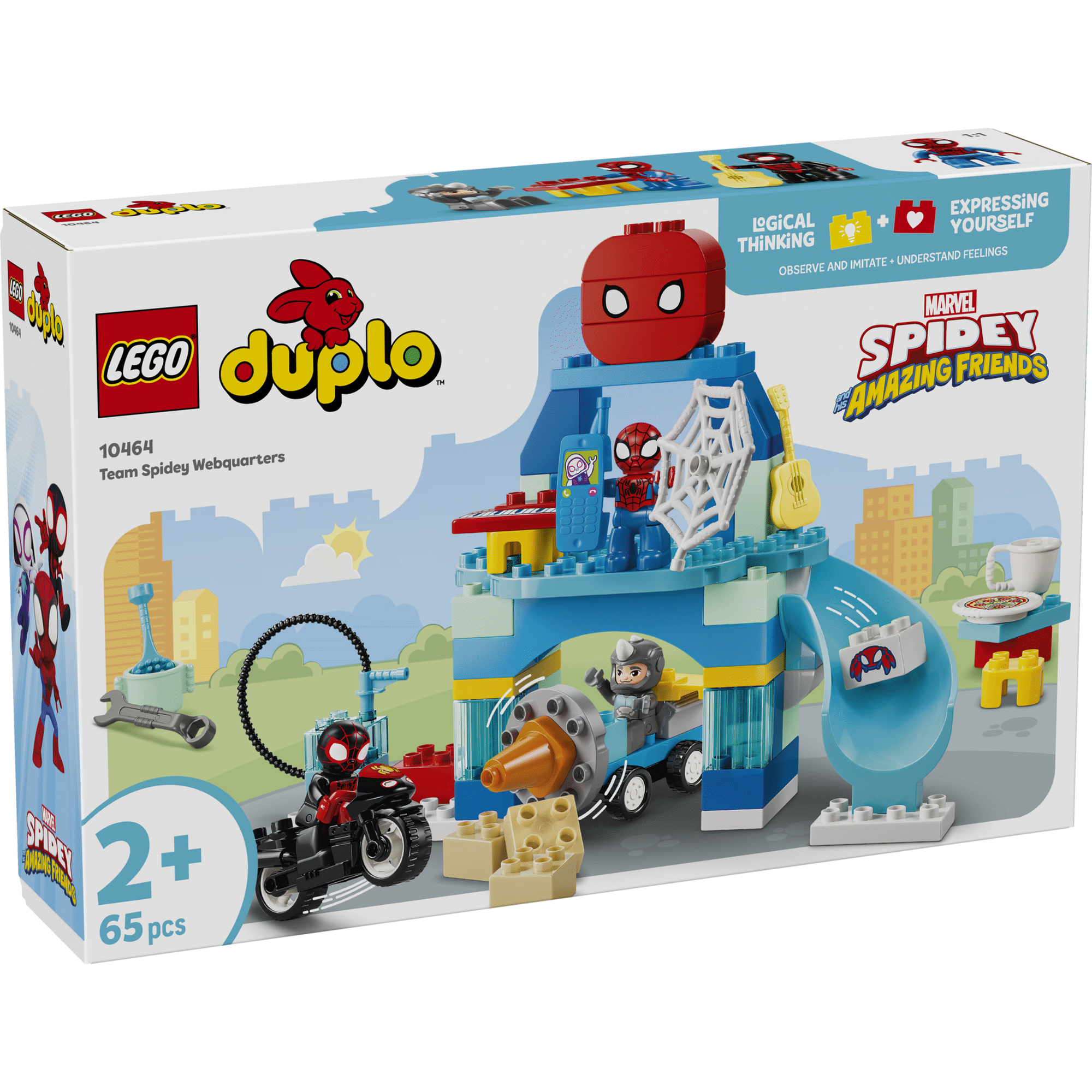 LEGO Duplo - Base Aranha da Equipa Spidey - 10464