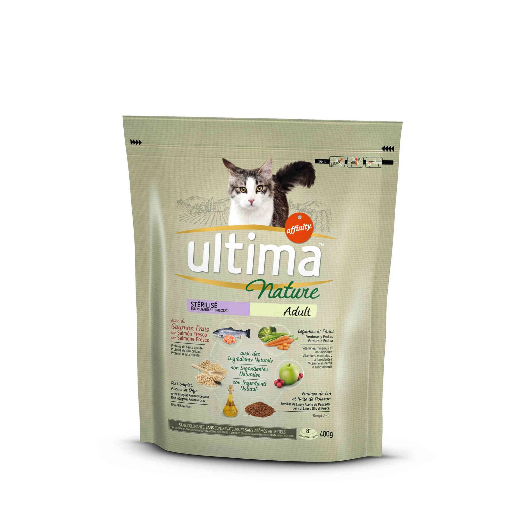 Ração para Gato Adulto Esterilizado Salmão Ração para Gato Adulto Esterilizado Salmão
