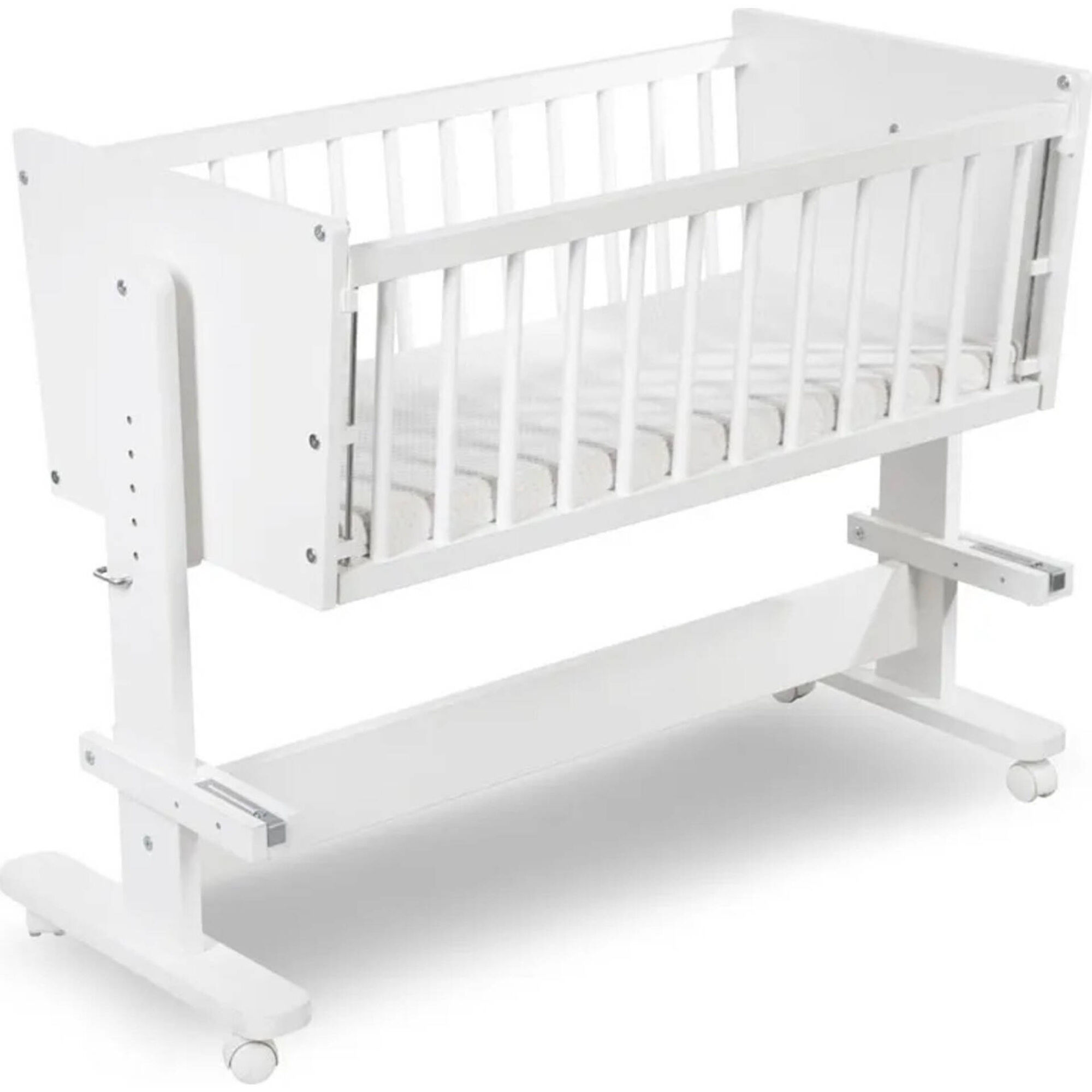 Berço Madeira Multifunções Branco Zoya