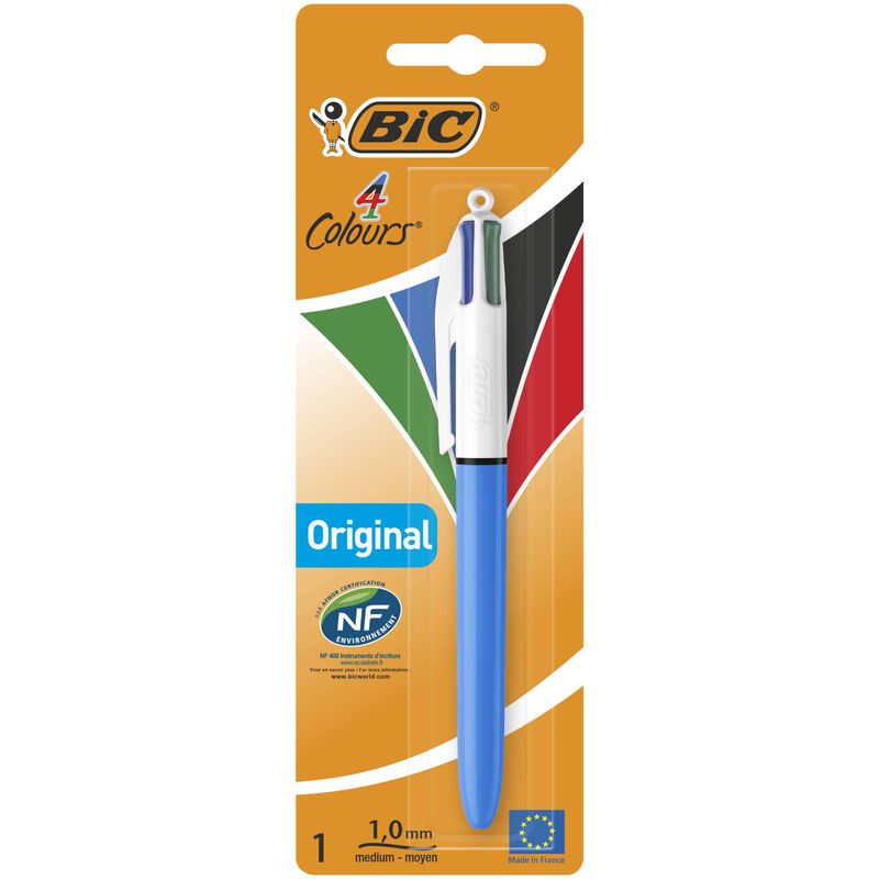 Esferográfica Média com 4 Cores Bic