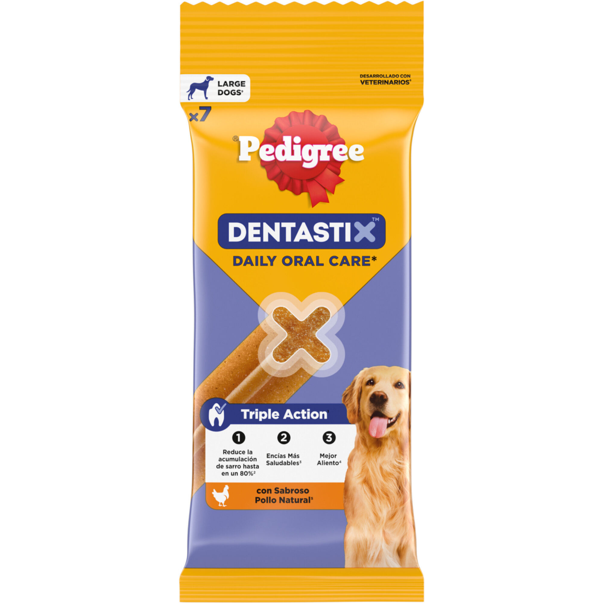 Snack para C&atilde;o Adulto Maxi Dentastix Pedigree