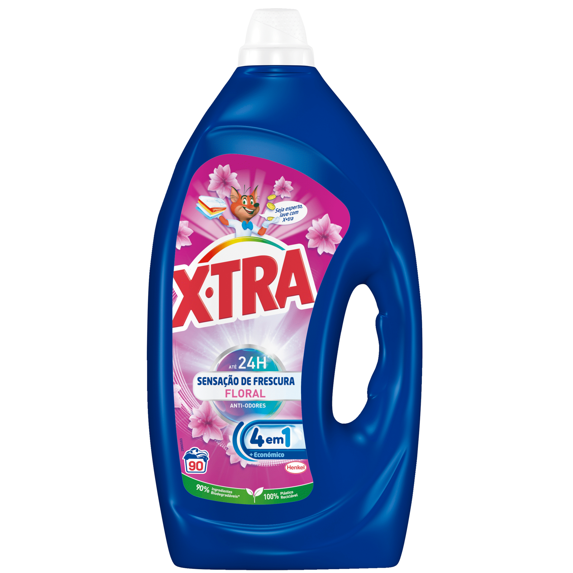 Detergente Máquina Roupa Líquido Frescura Floral