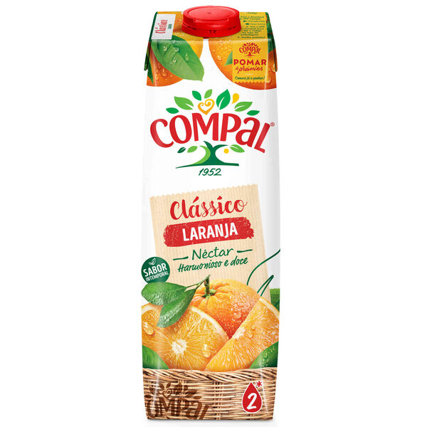 Néctar Laranja Compal Clássico