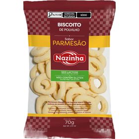Biscoite Polvilho Parmes&atilde;o Nazinha