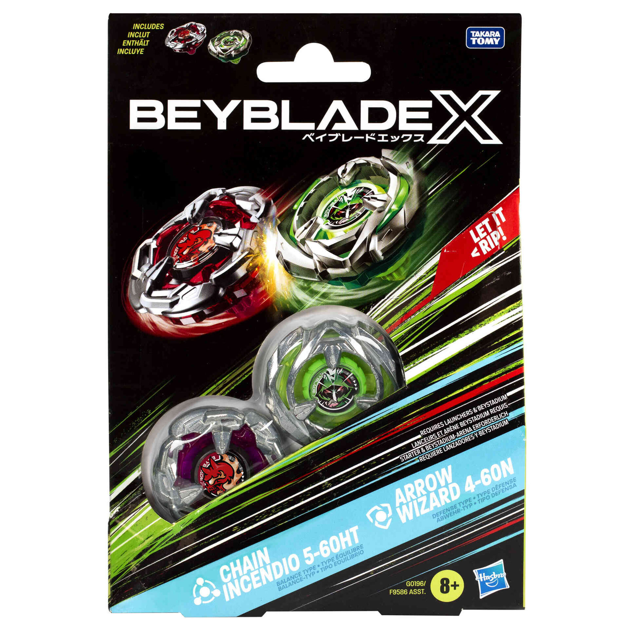 Beyblade X - Kit Duplo (vários modelos) Beyblade X - Kit Duplo (vários modelos)
